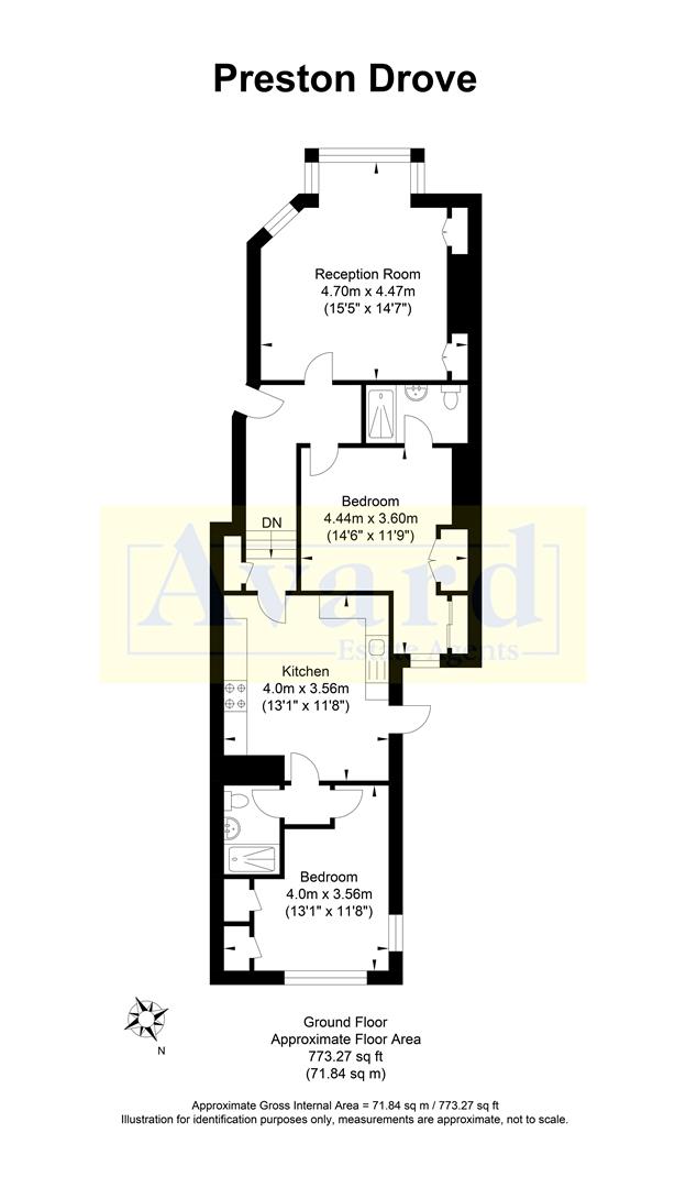 Floorplan for Preston Drove, Brighton