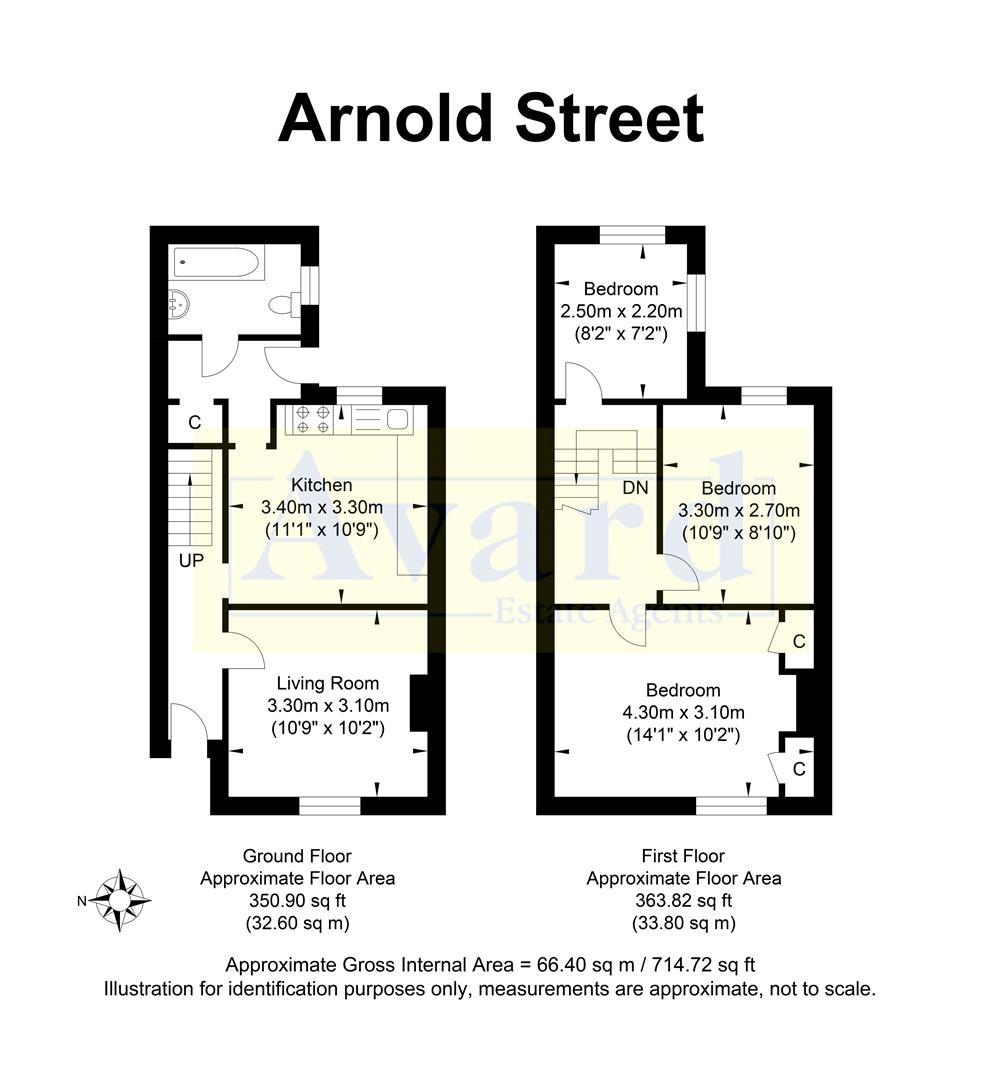 Floorplan for Arnold Street, Brighton