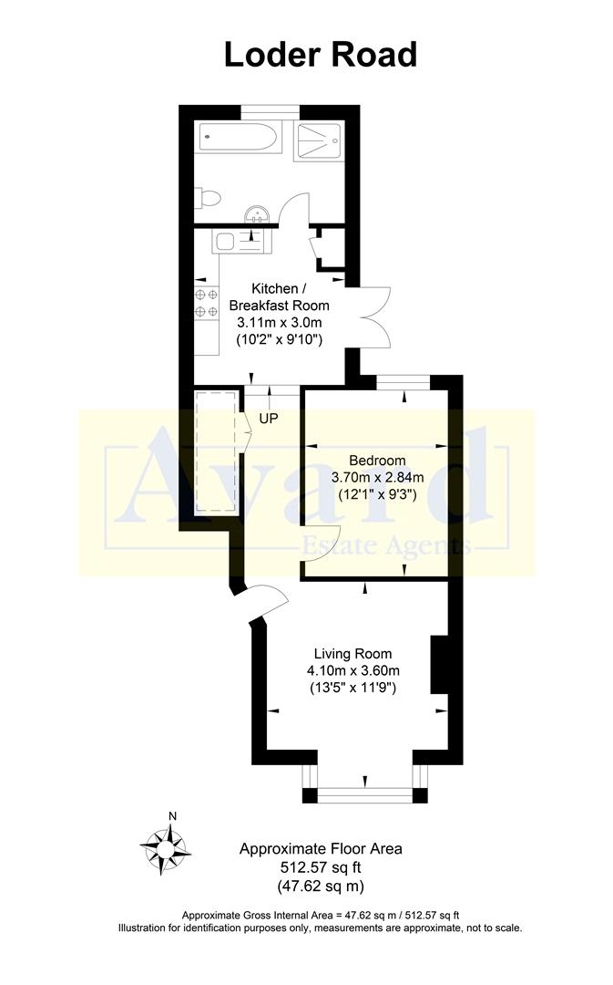 Floorplan for Loder Road, Brighton