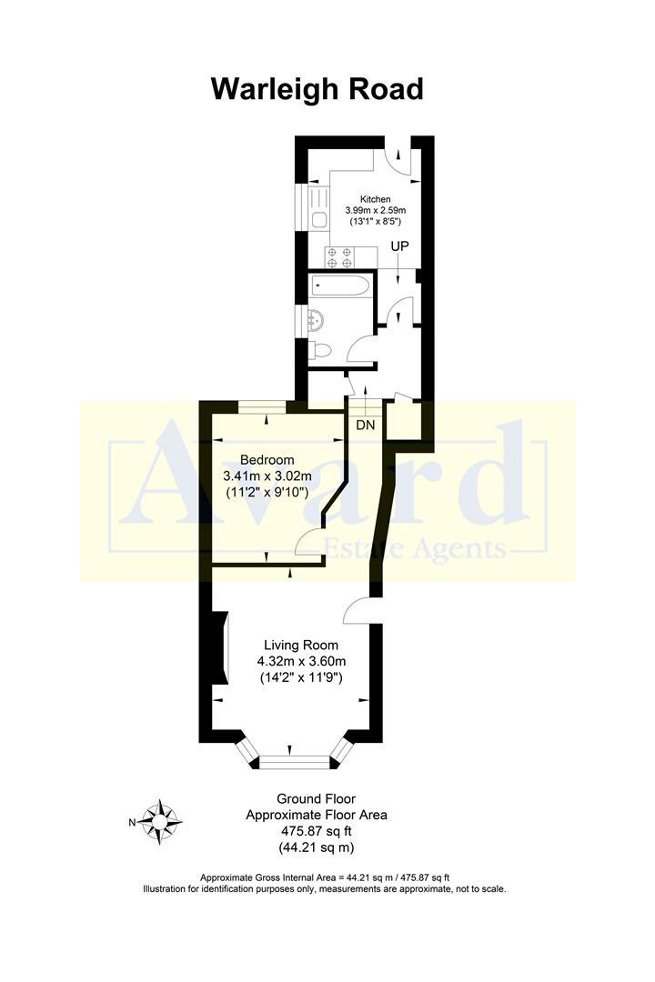 Floorplan for Warleigh Road, Brighton