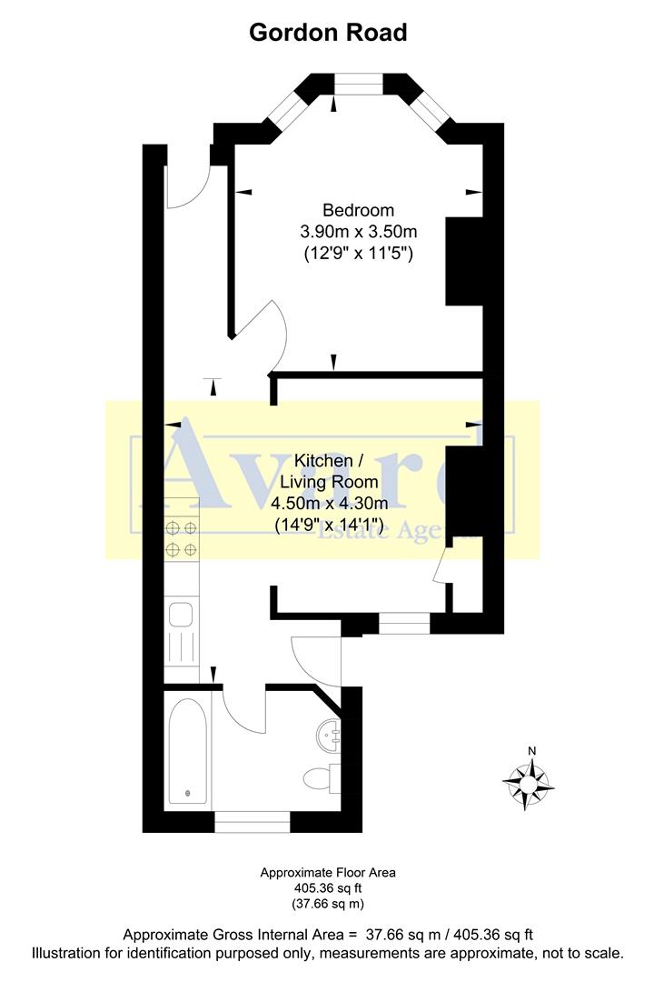 Floorplan for Gordon Road, Brighton