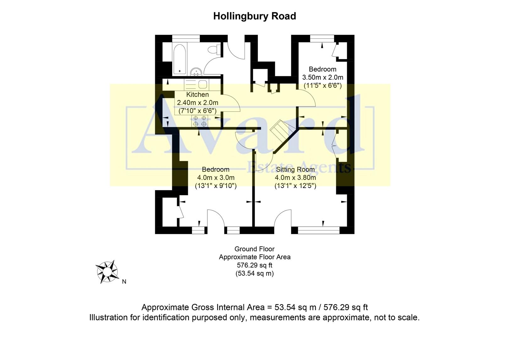 Floorplan for Hollingbury Road, Brighton