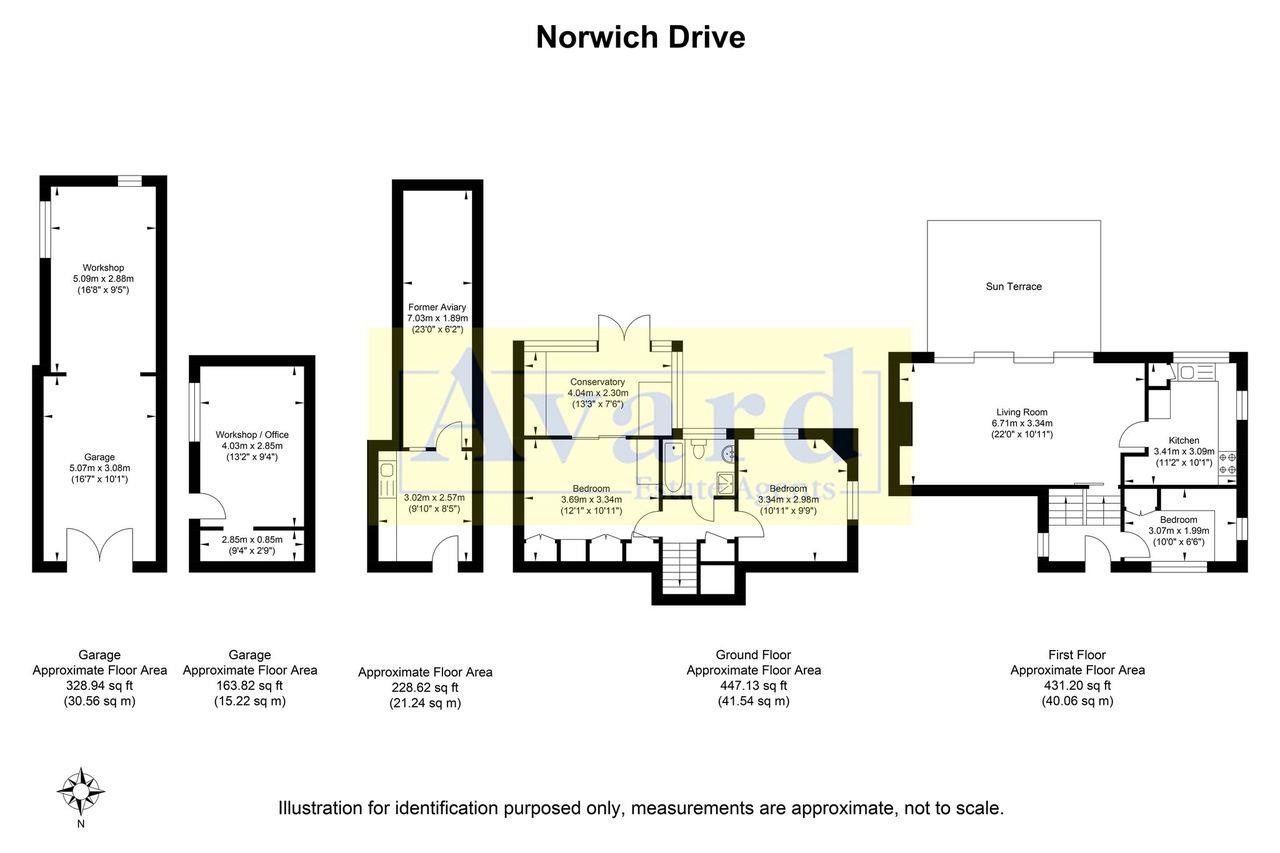 Floorplan for Norwich Drive, Brighton