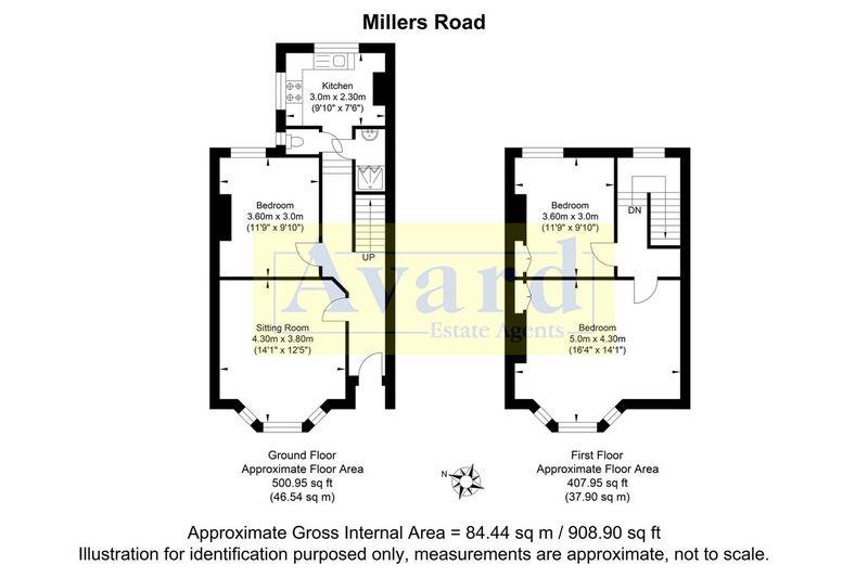 Floorplan for Millers Road, Brighton