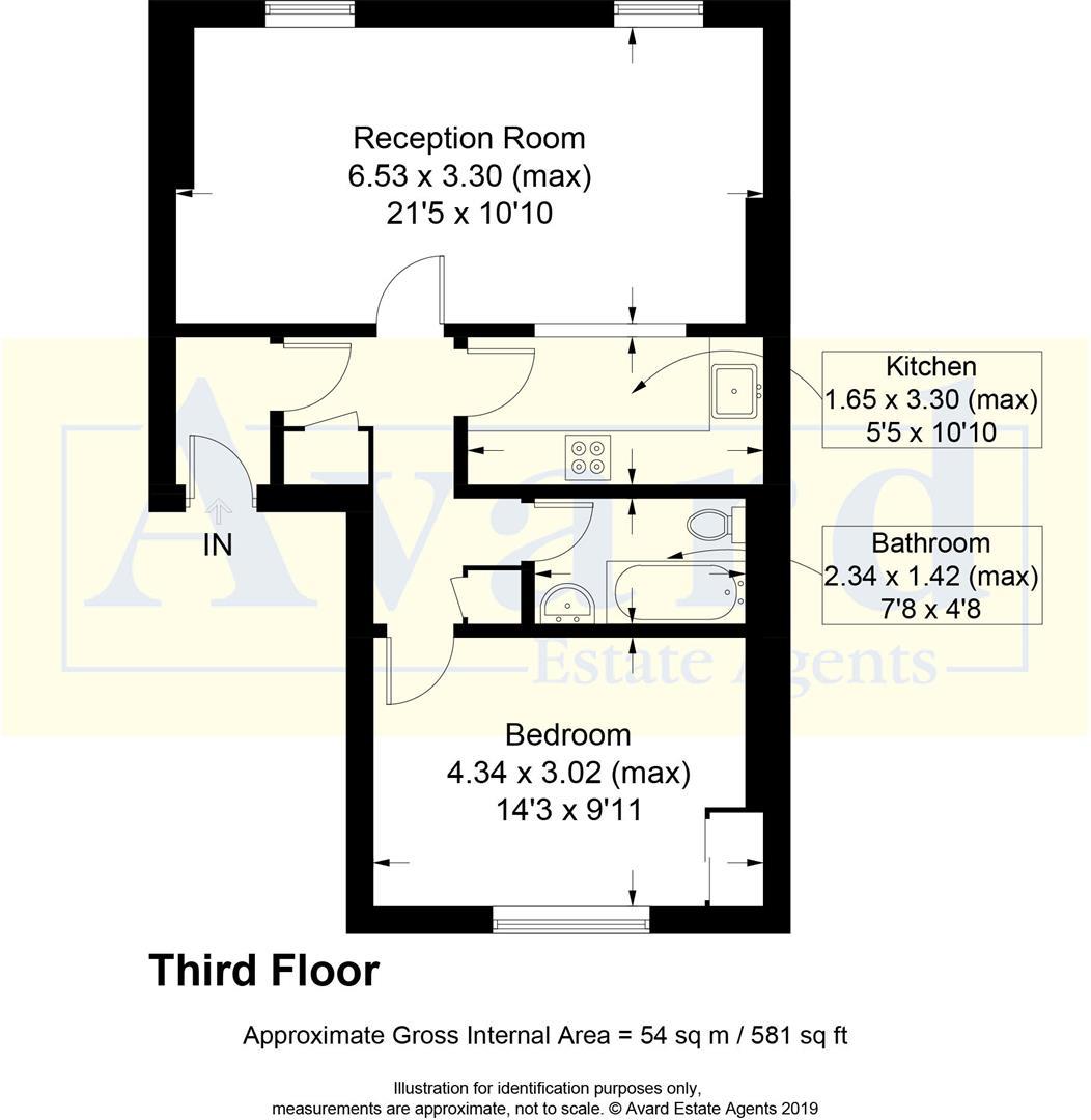 Floorplan for Regency Square, Brighton