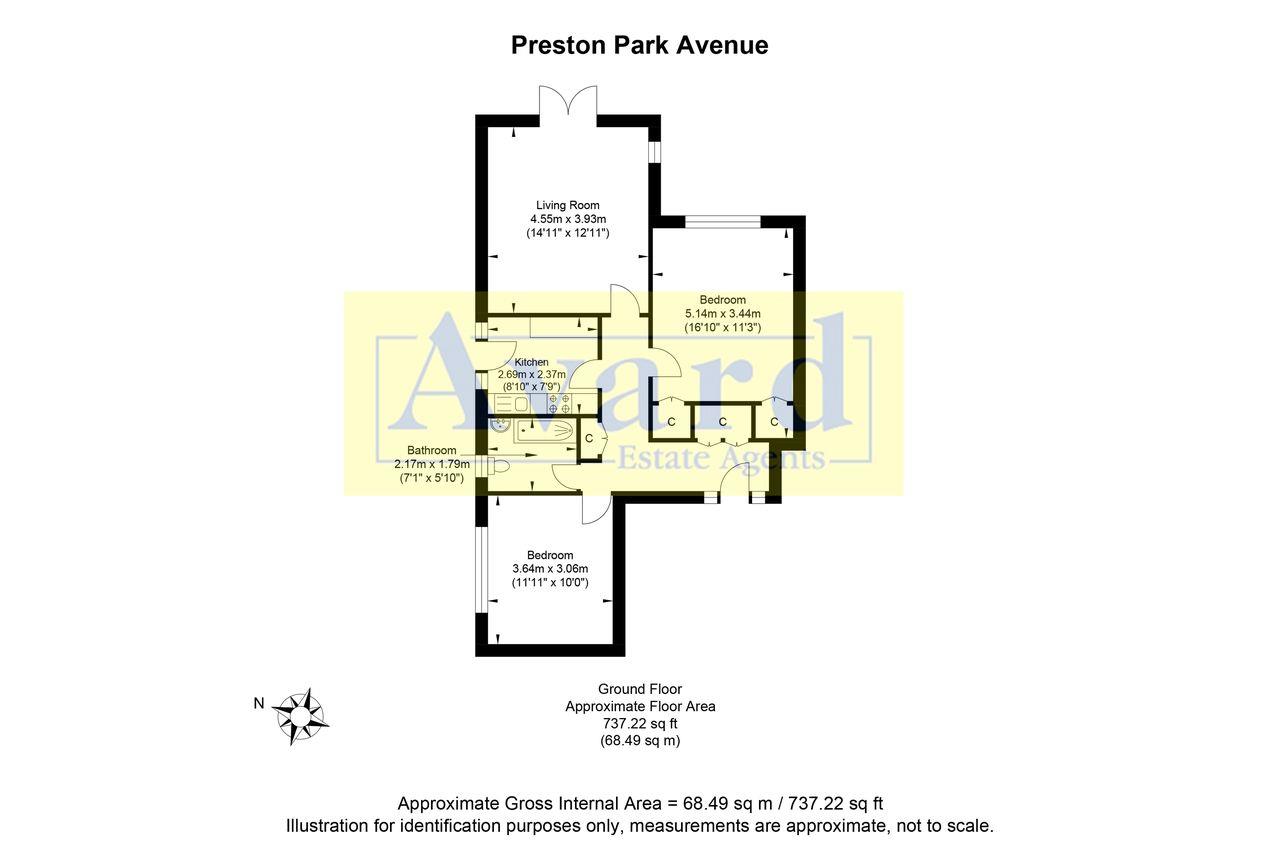 Floorplan for Preston Park Avenue, Brighton
