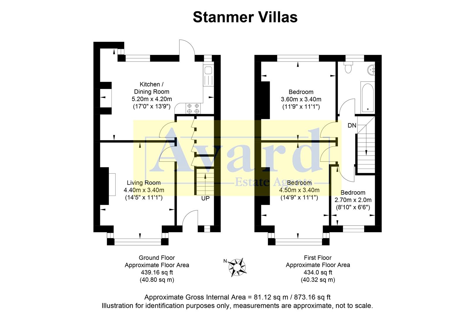 Floorplan for Stanmer Villas, Brighton