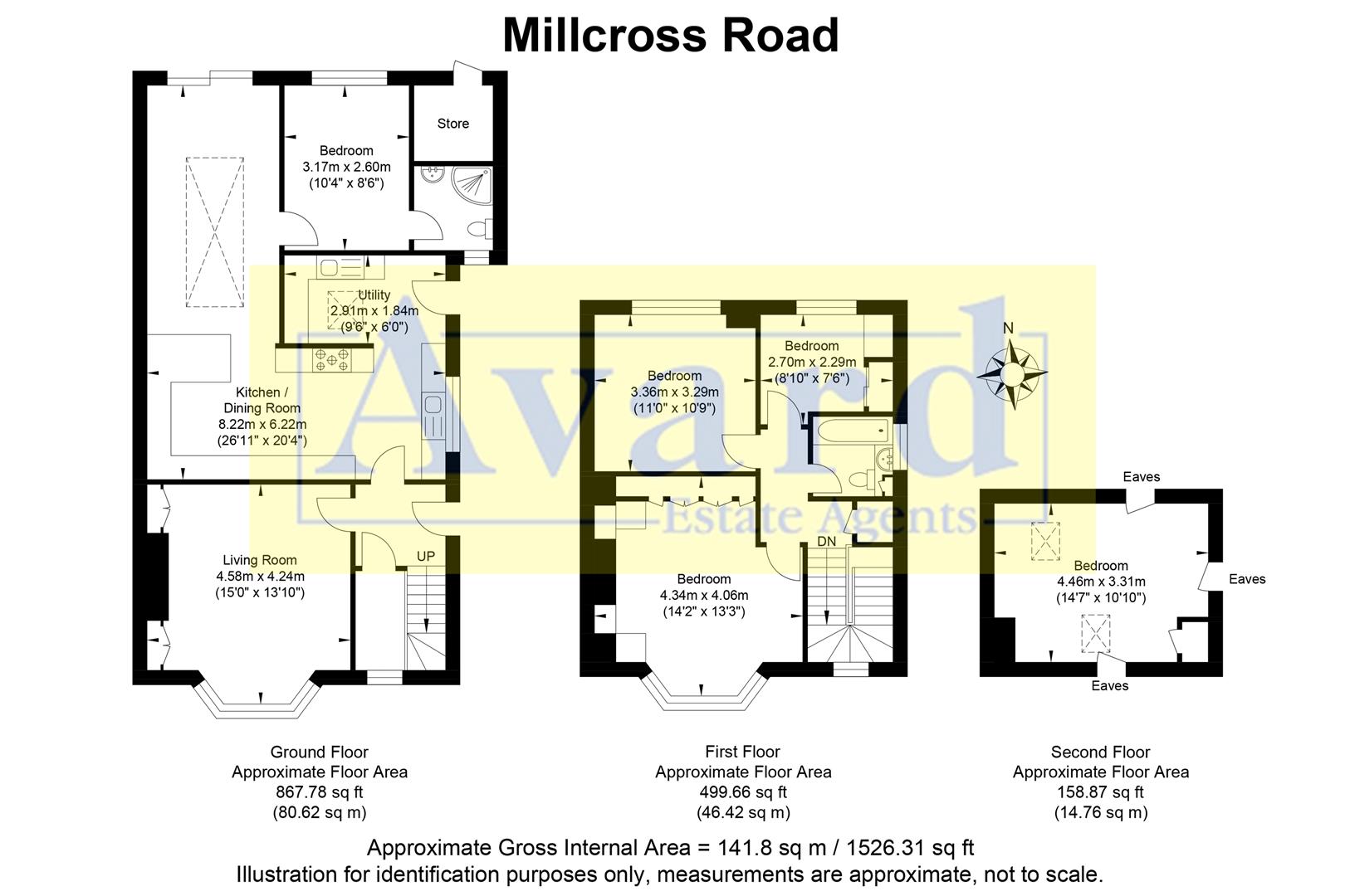 Floorplan for Millcross Road, Portslade