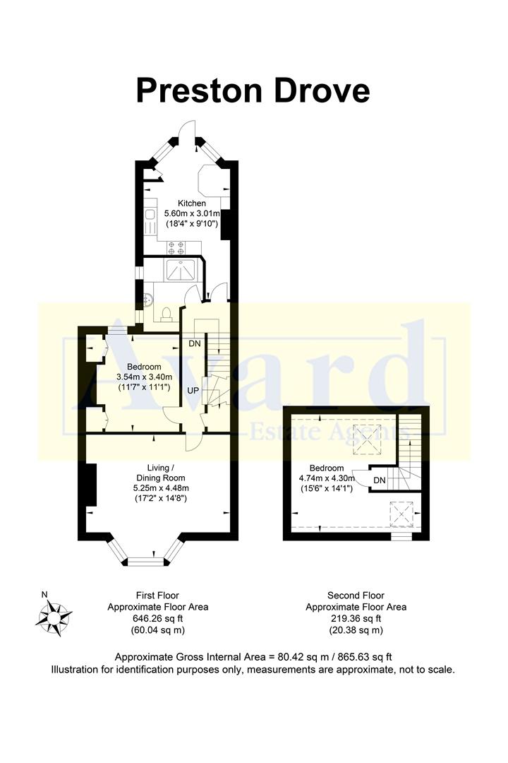 Floorplan for Preston Drove, Brighton