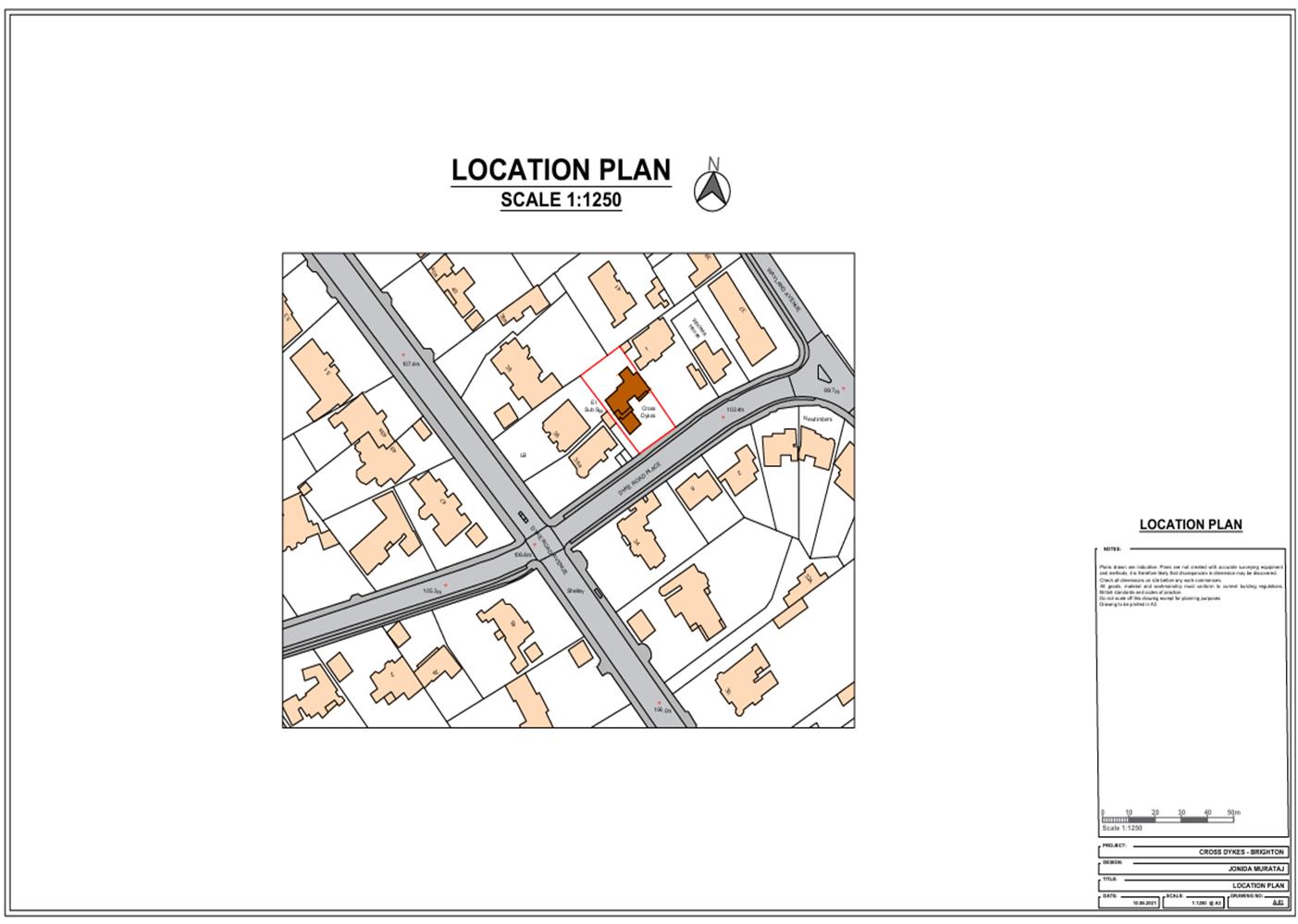 Floorplan for Dyke Road Place, Brighton