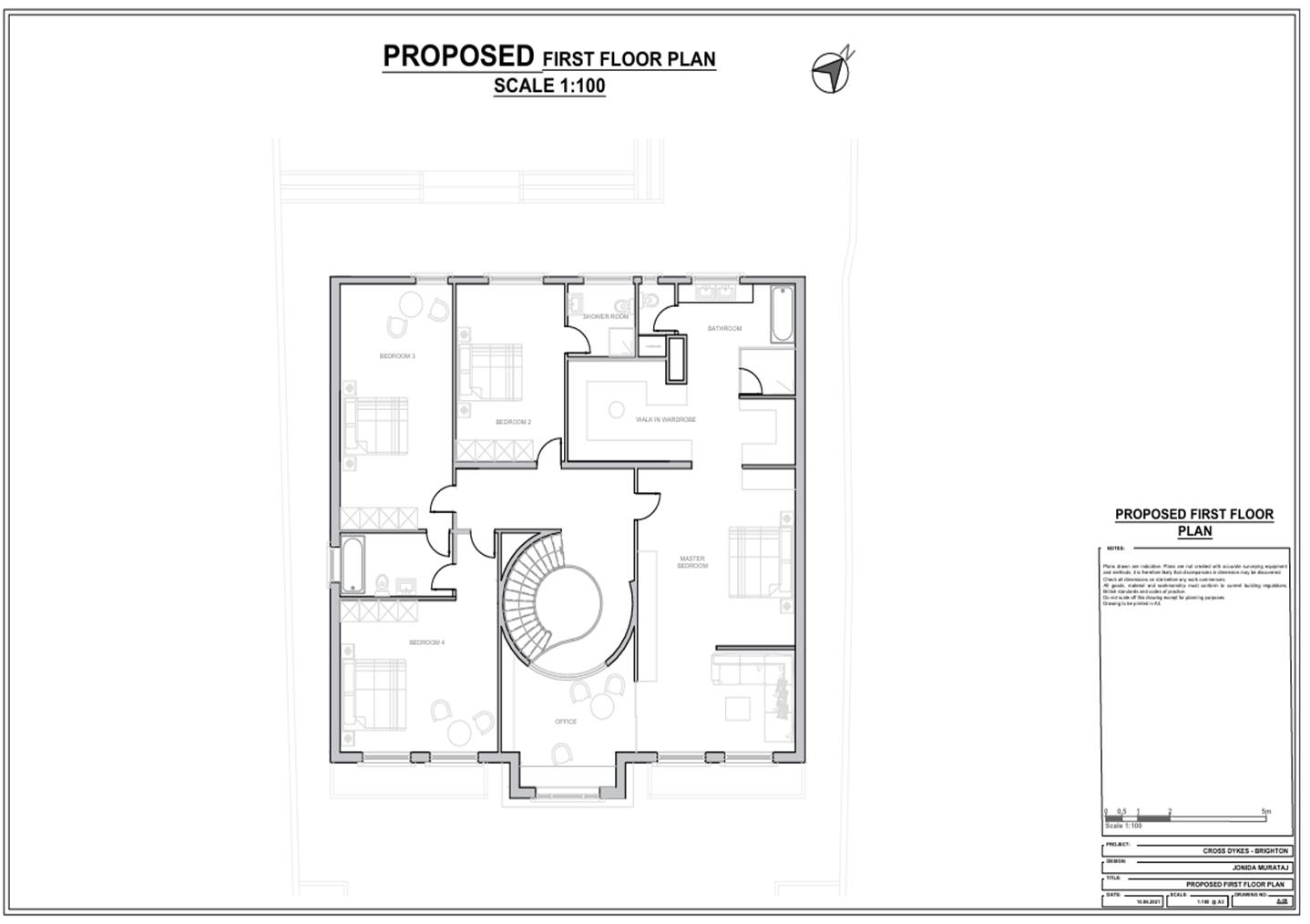 Floorplan for Dyke Road Place, Brighton
