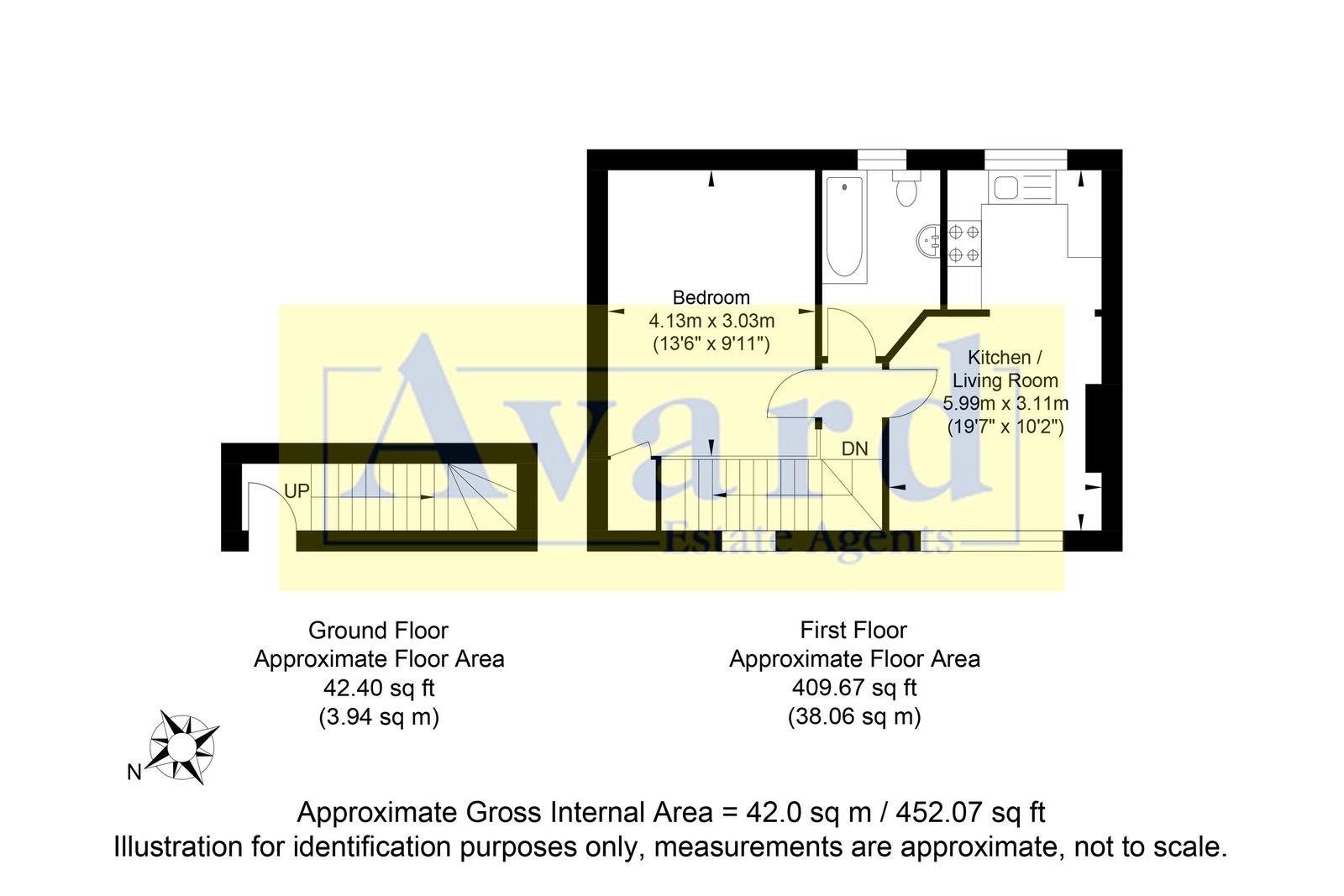 Floorplan for Stanmer Park Road, Brighton