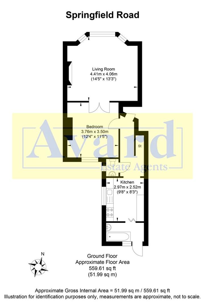 Floorplan for Springfield Road, Brighton