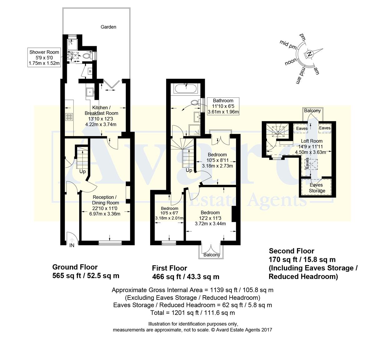 Floorplan for Rose Hill, Brighton