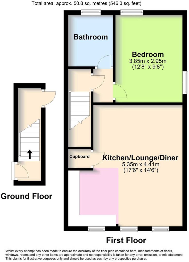 Floorplan for North Road, Lancing