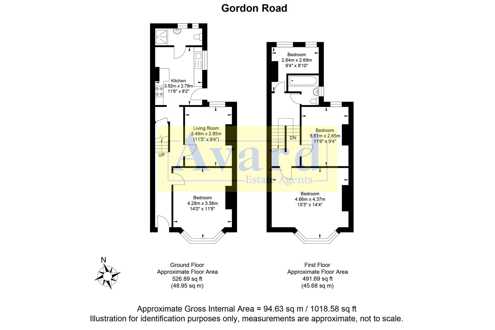 Floorplan for Gordon Road, Brighton