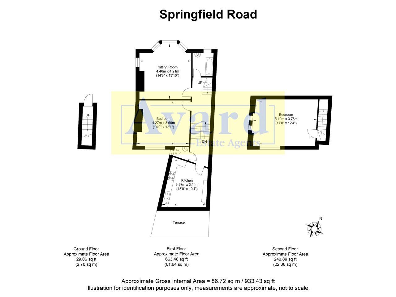 Floorplan for Springfield Road, Brighton