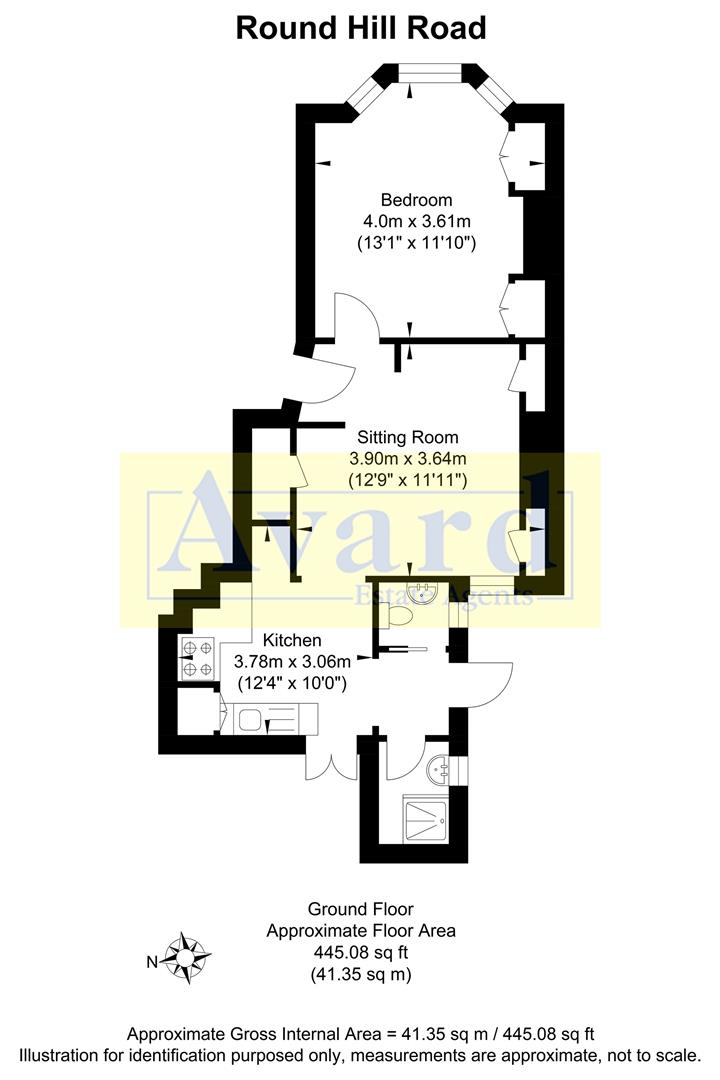 Floorplan for Roundhill Road, Brighton