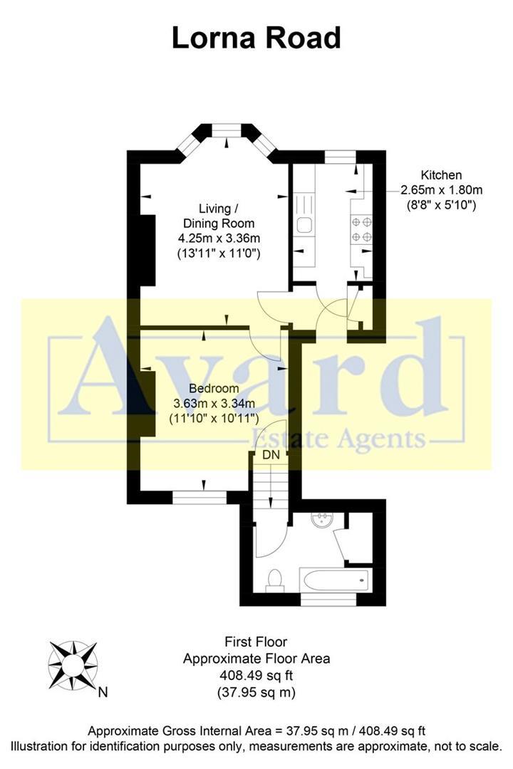 Floorplan for Lorna Road, Hove