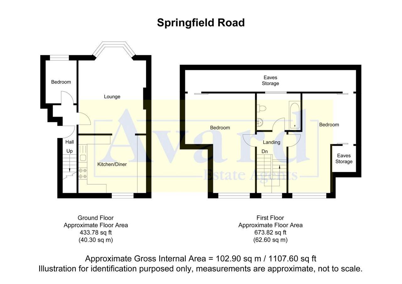 Floorplan for Springfield Road, Brighton