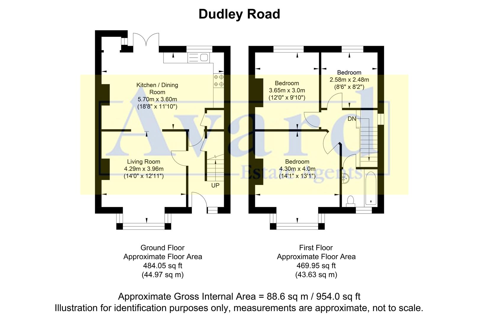Floorplan for Dudley Road, Brighton