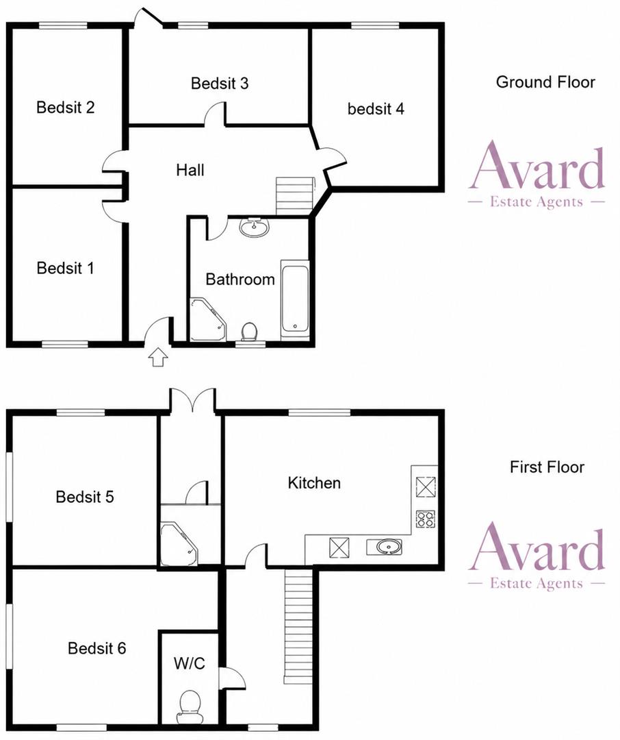 Floorplan for West End Way, Lancing