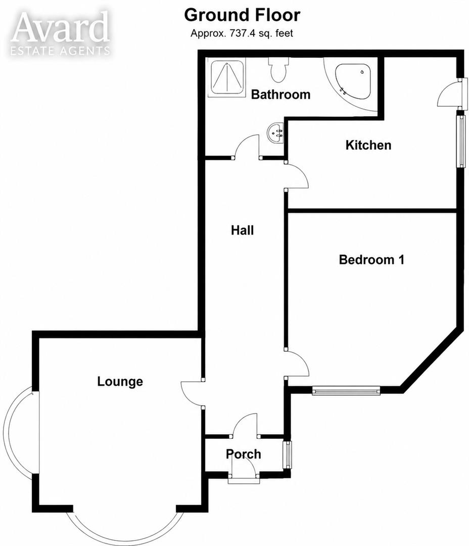 Floorplan for Marine Drive, Rottingdean, Brighton