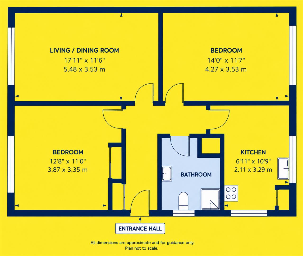 Floorplan for Park Crescent, Rottingdean, Brighton
