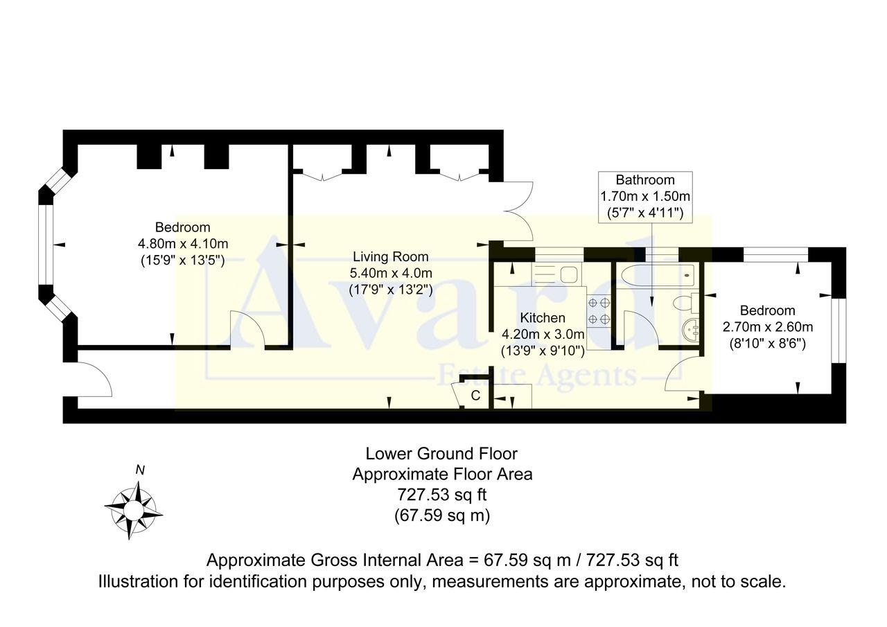 Floorplan for Prestonville Road, Brighton