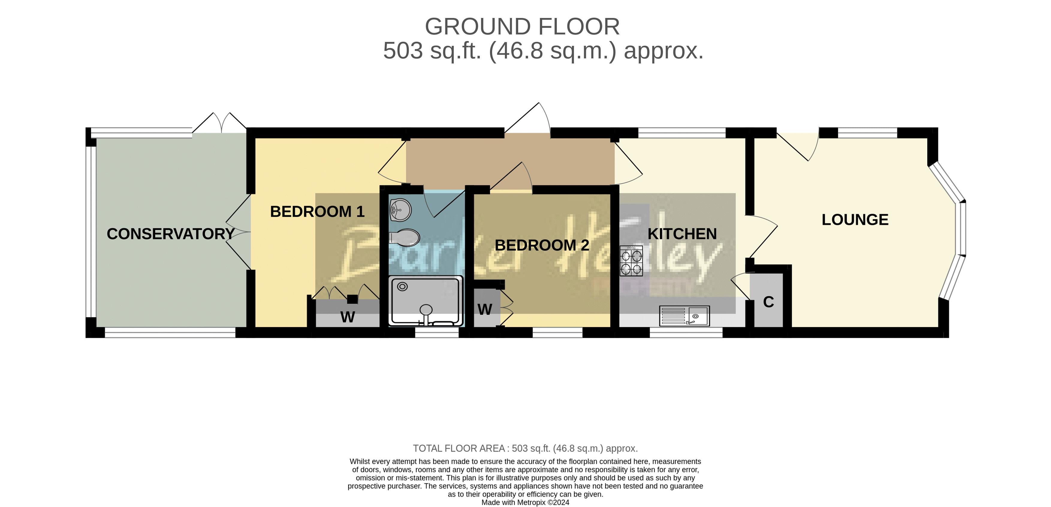 Floorplan for Craft Way, Breton Park, Muxton