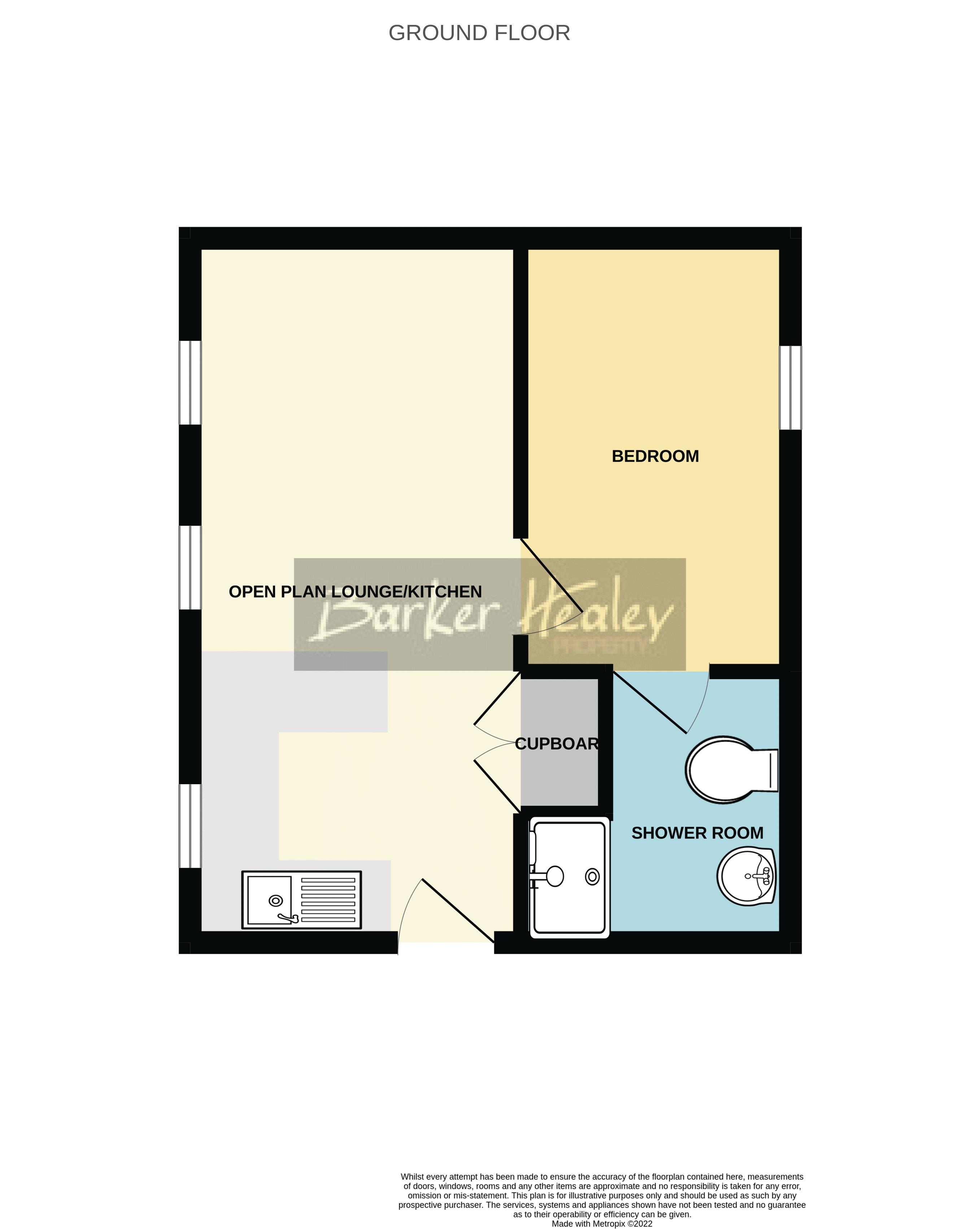 Floorplan for Audley Avenue, Newport