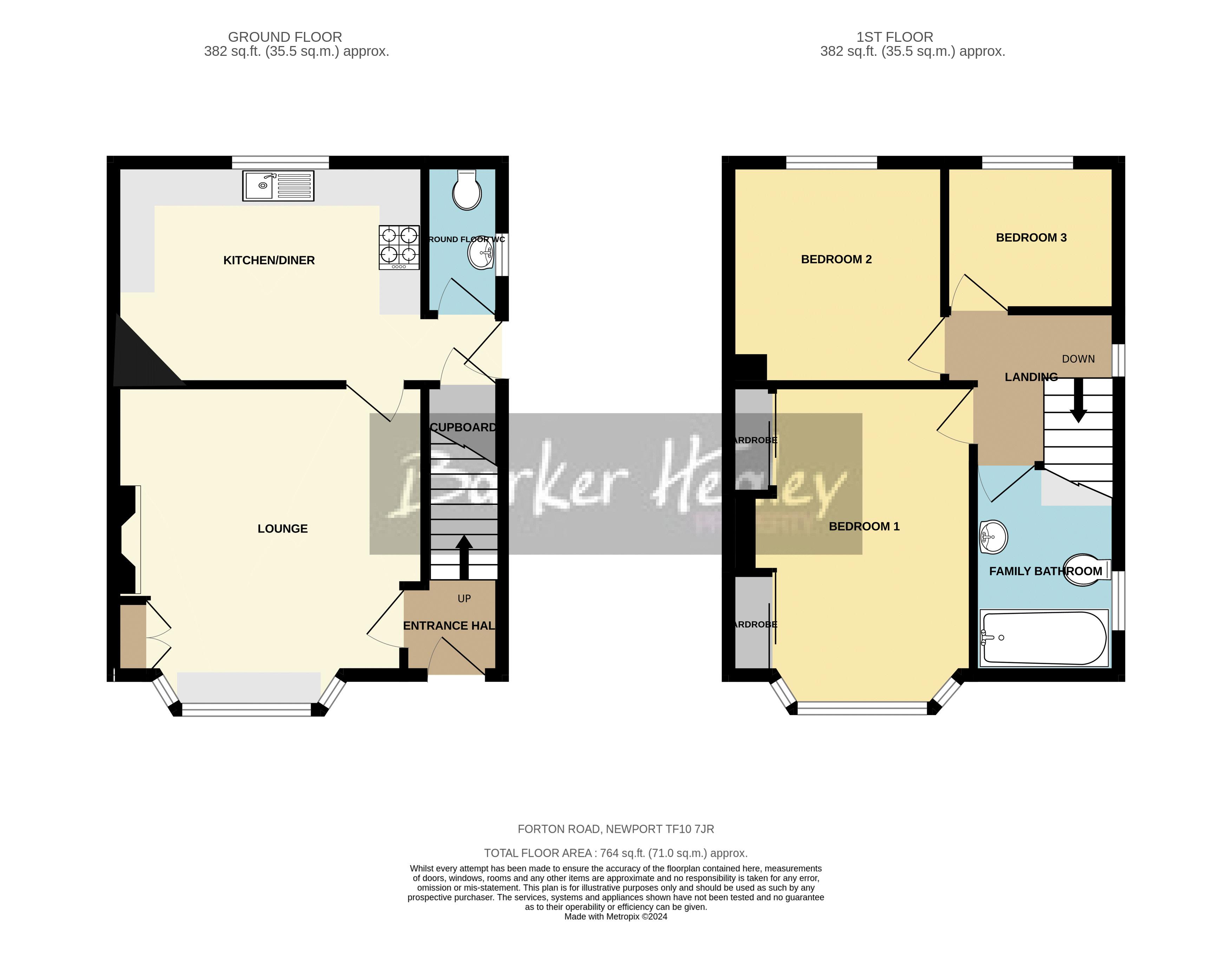 Floorplan for Forton Road, Newport