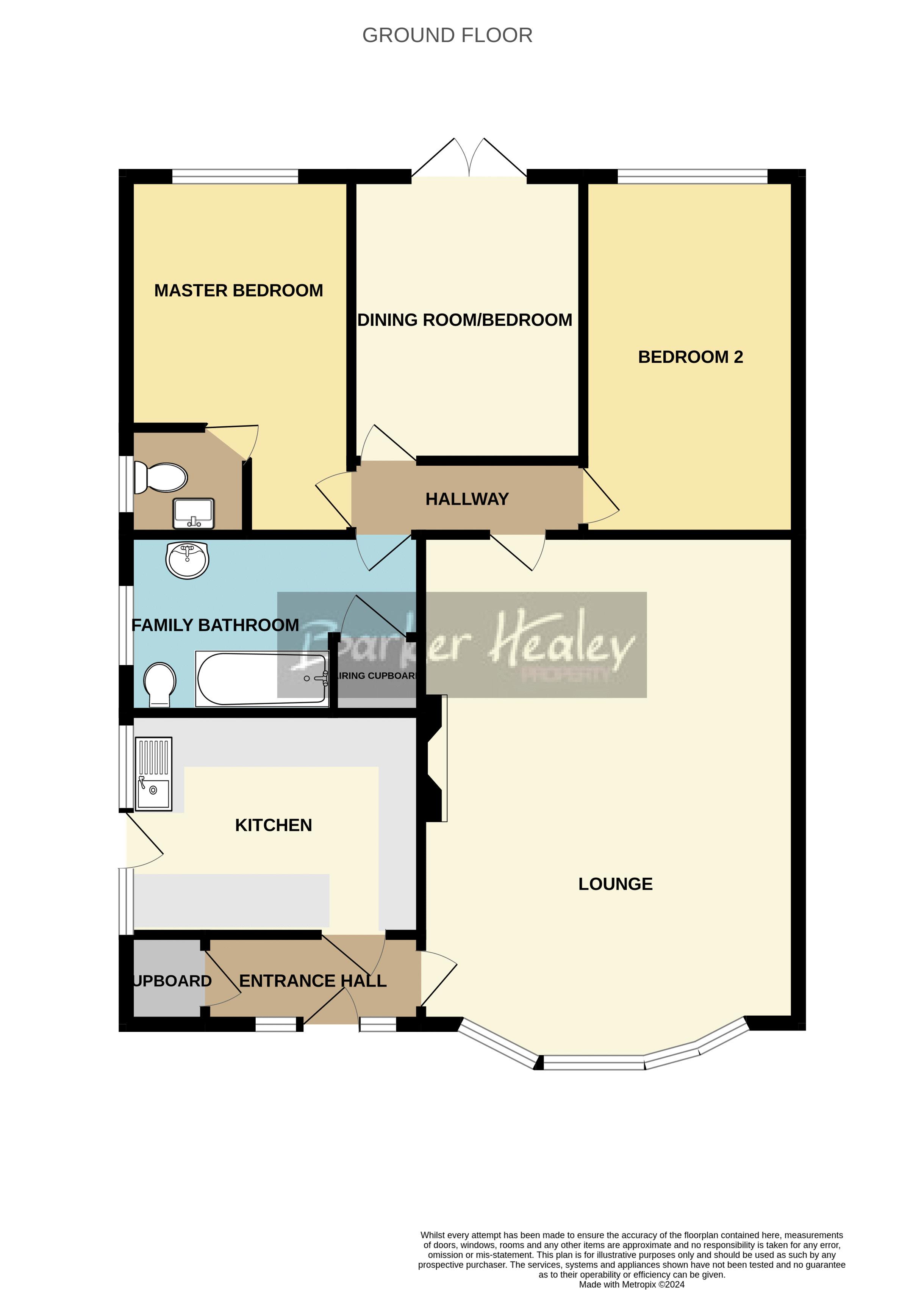 Floorplan for Longford Road, Newport