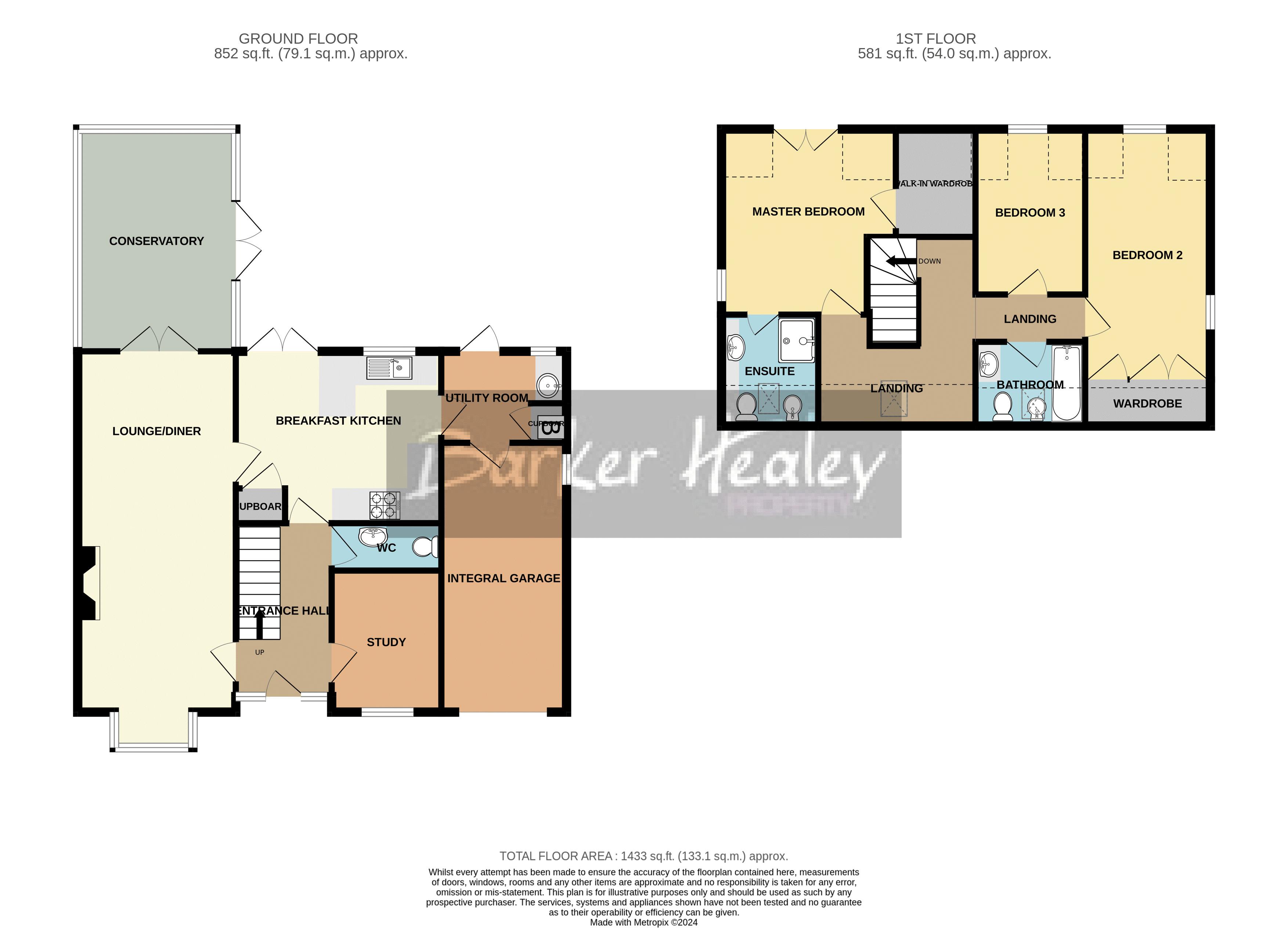 Floorplan for Childs Ercall, Nr. Market Drayton