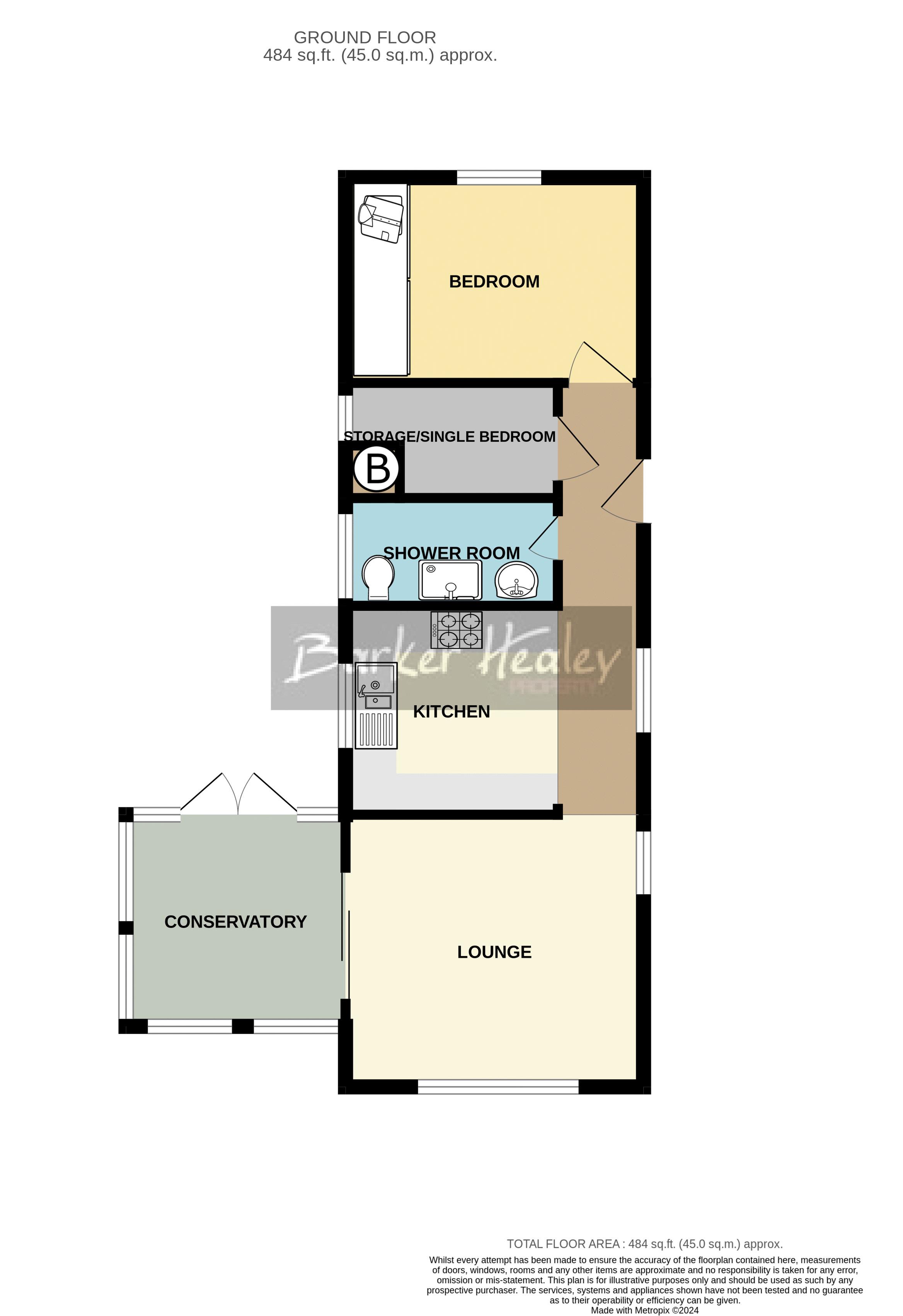 Floorplan for Breton Park, Muxton, Telford