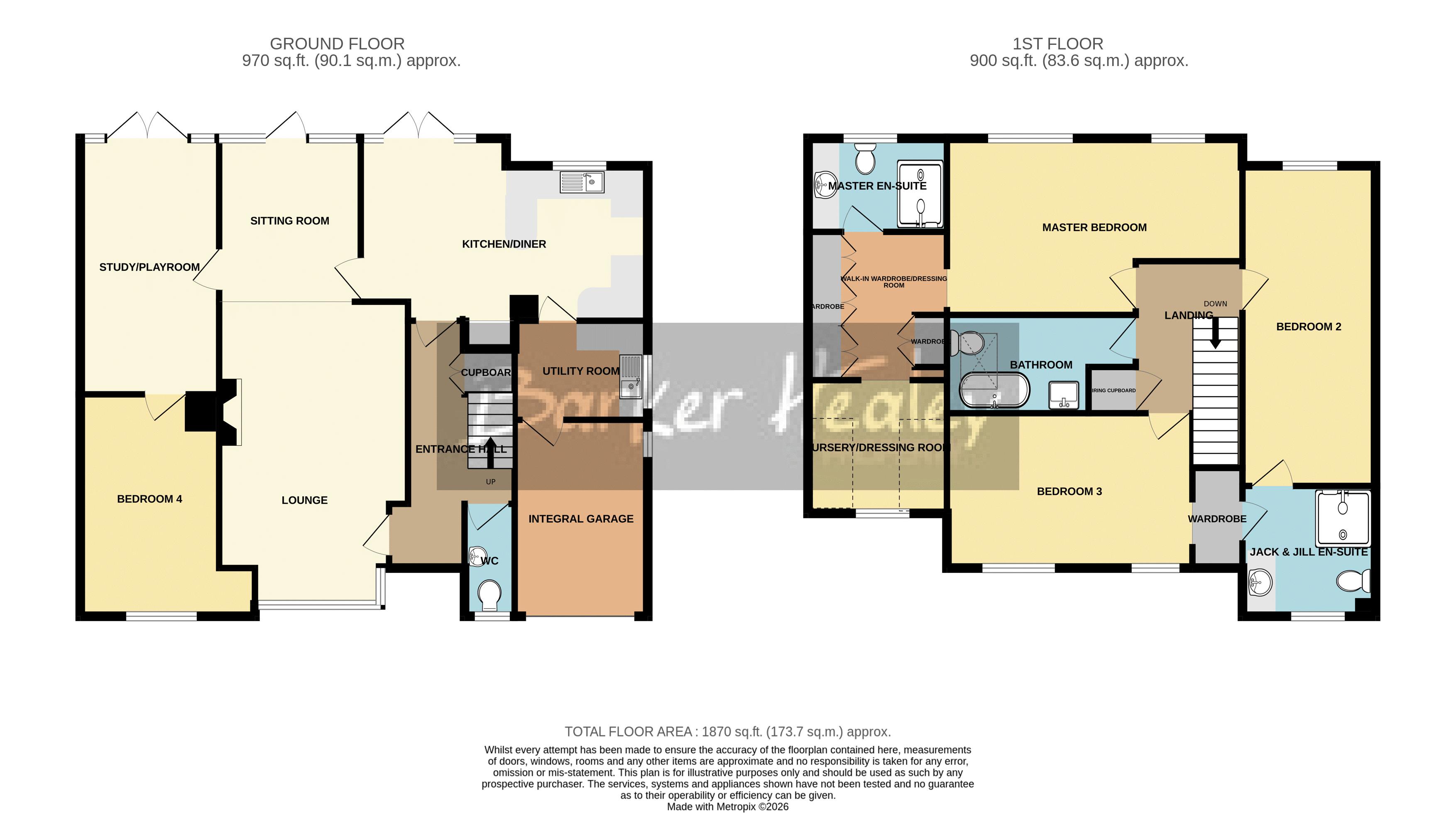 Floorplan for Spring Leasowe, Norbury, Stafford