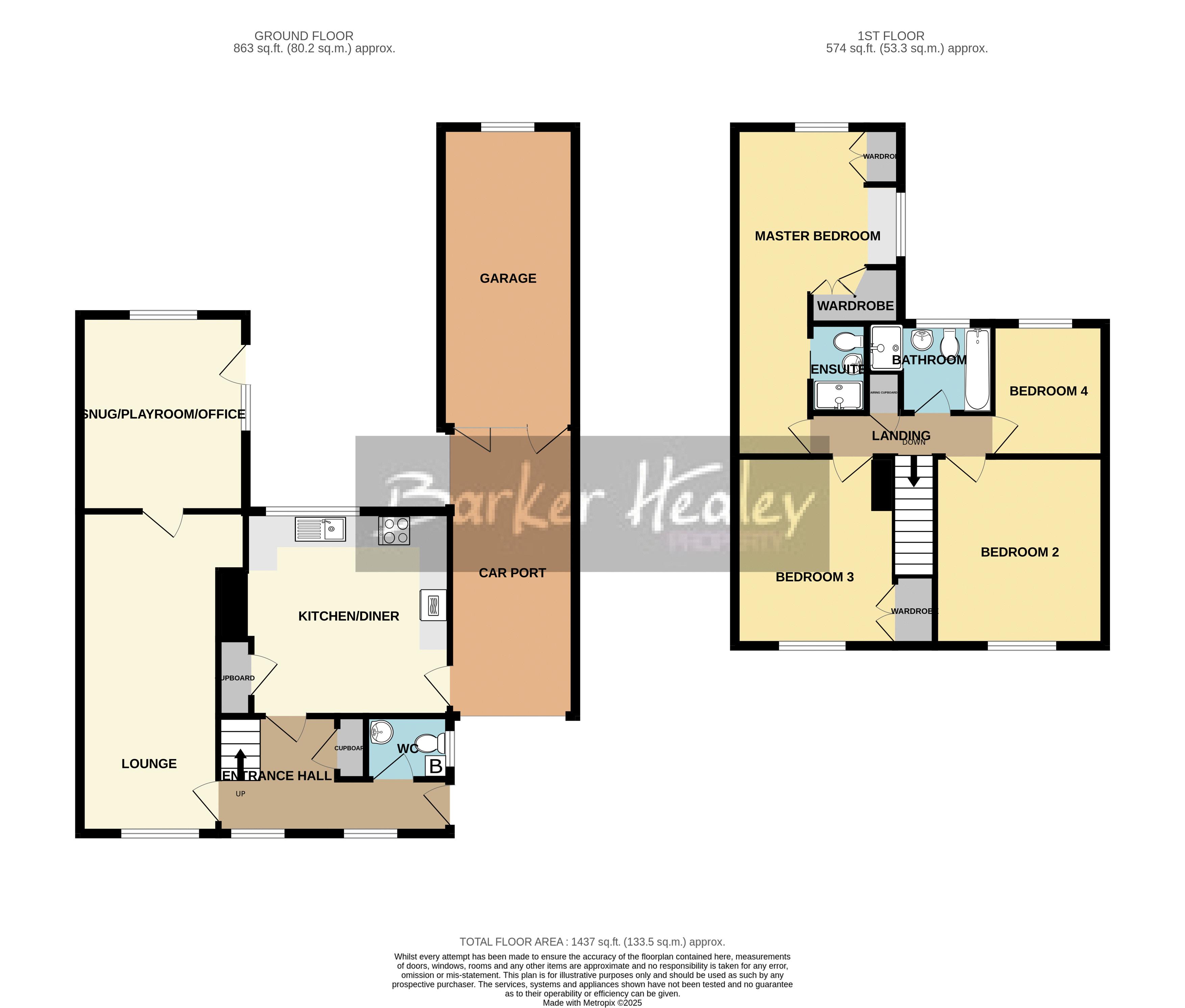 Floorplan for 8 Aqualate Close, Newport