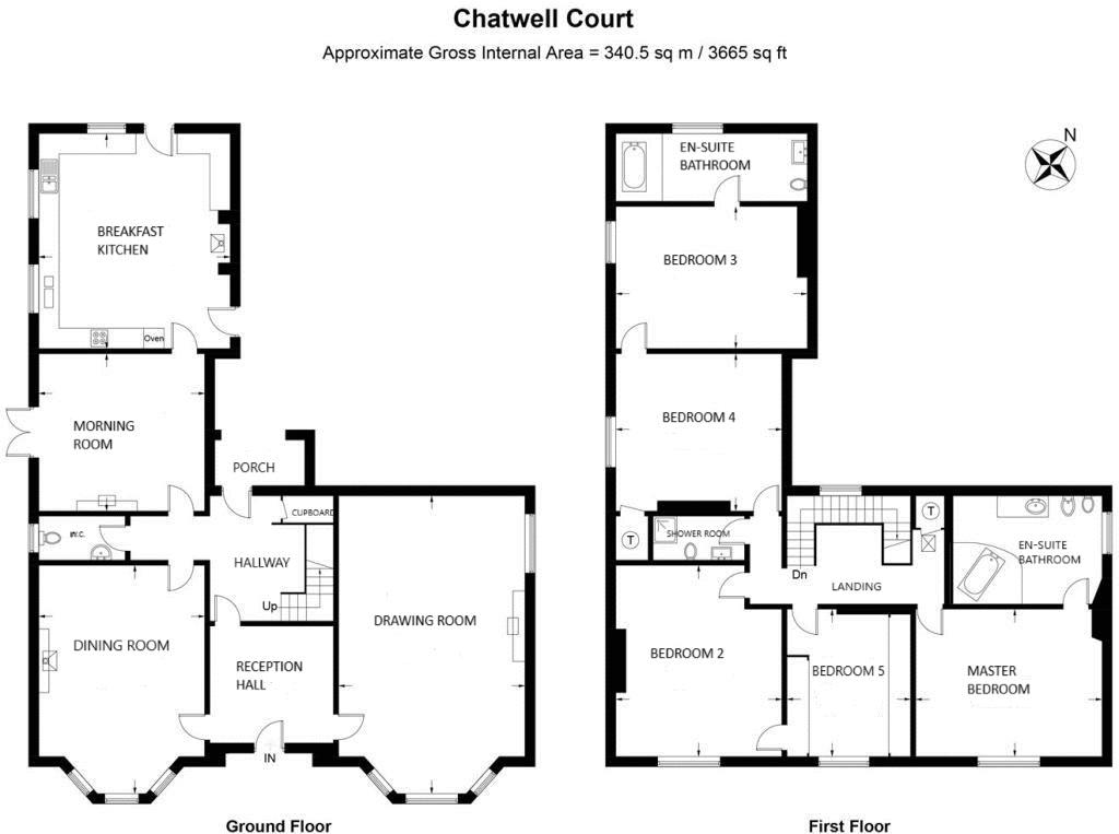 Floorplan for Great Chatwell, Newport