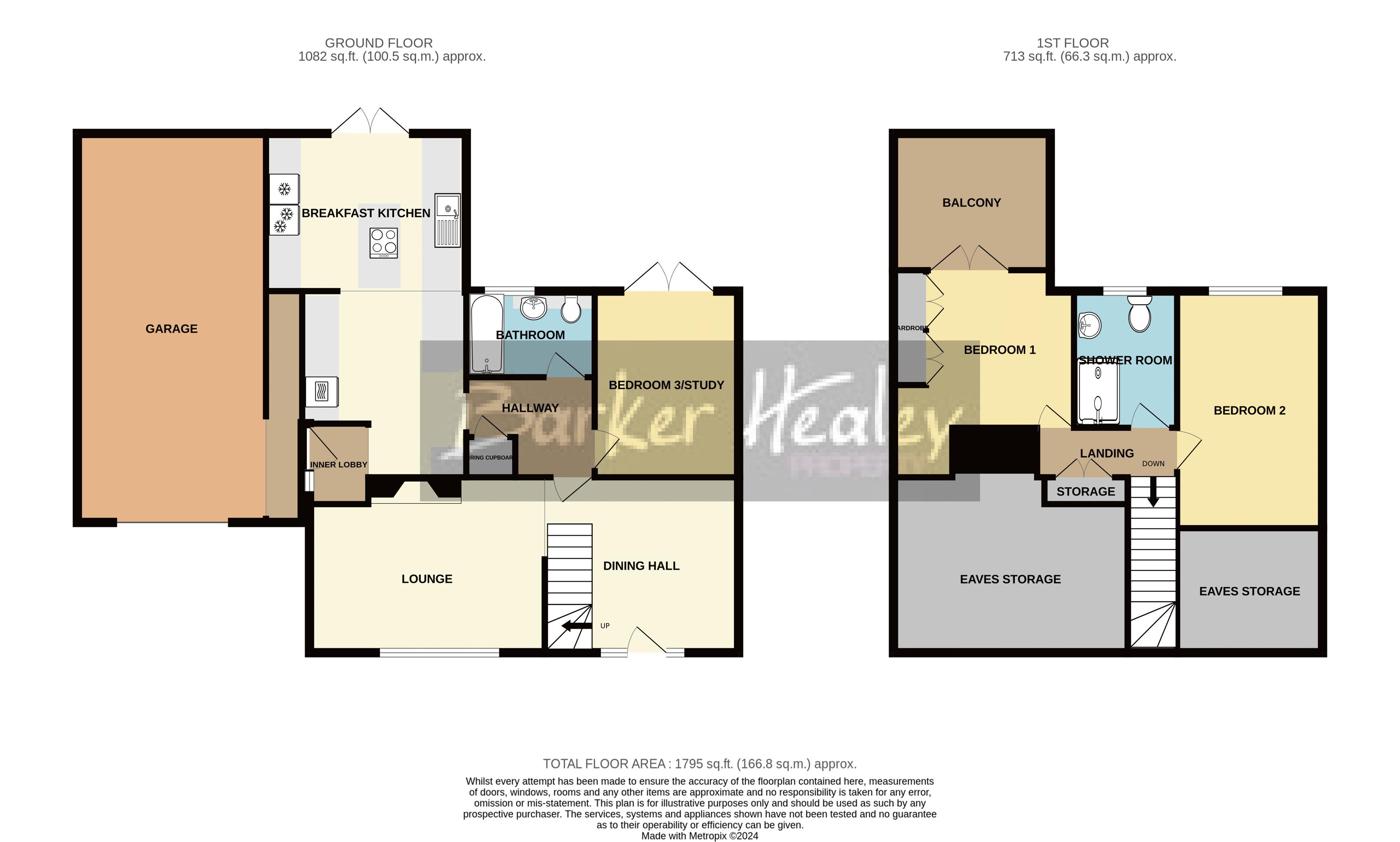 Floorplan for Newport Road, Woodseaves, Staffordshire