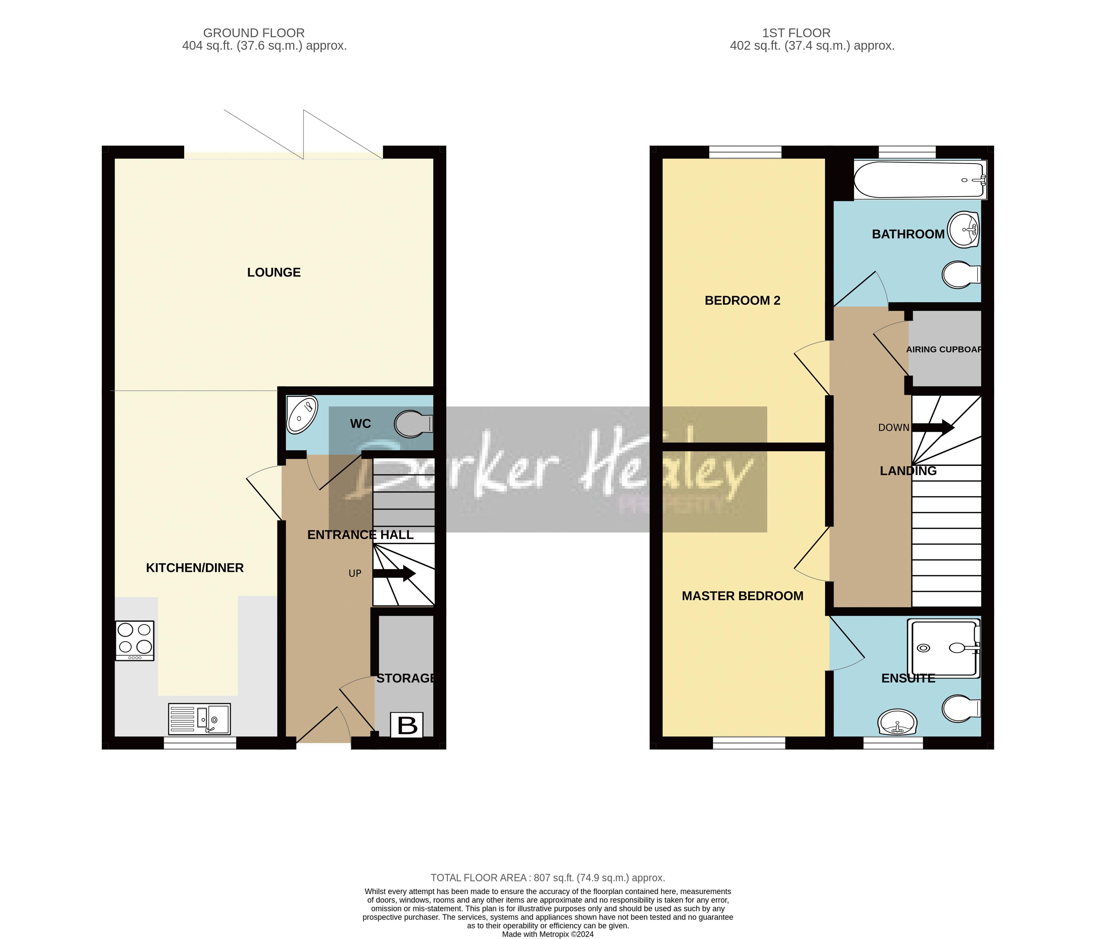 Floorplan for Tadgedale Avenue, Loggerheads, Nr. Market Drayton