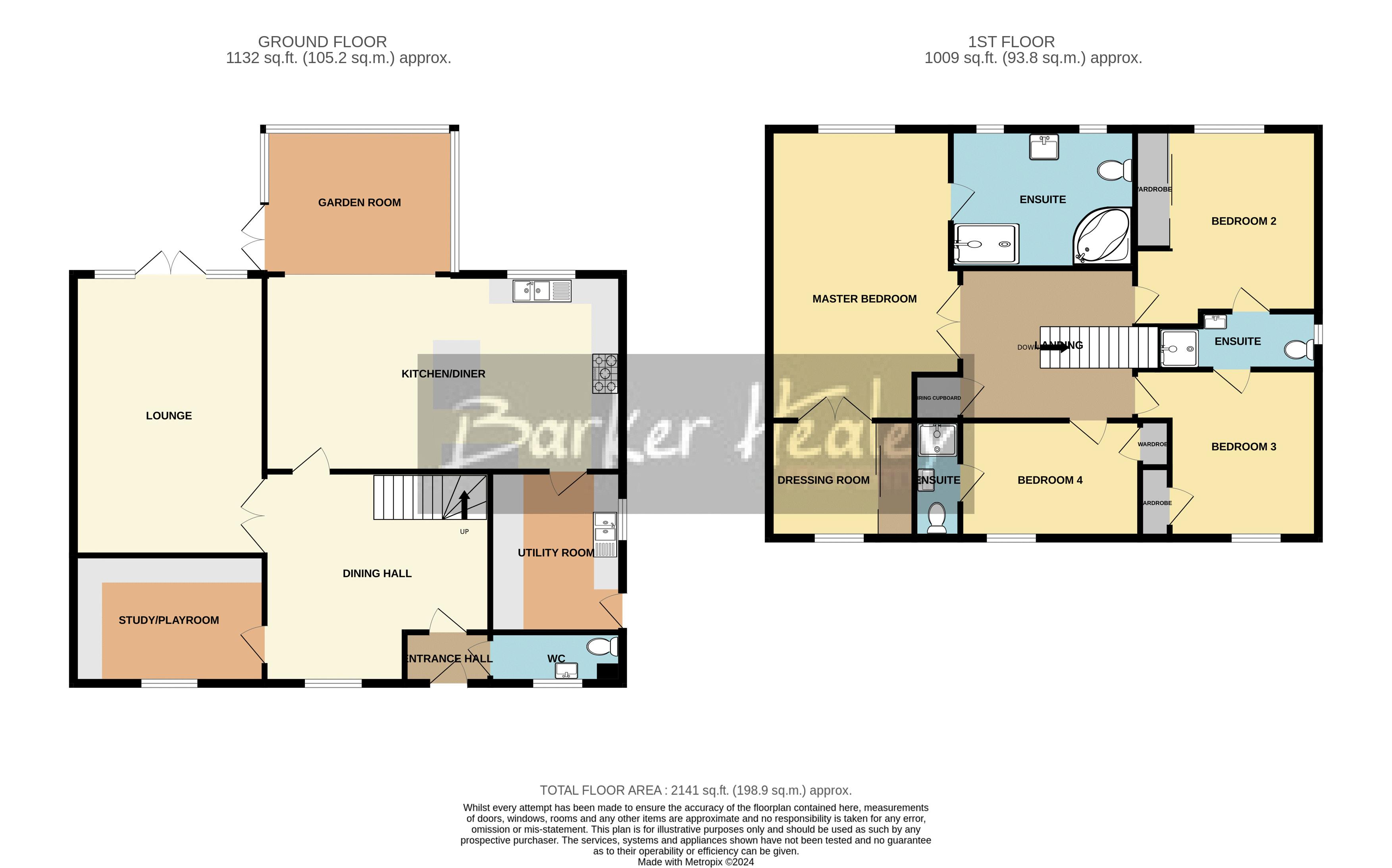 Floorplan for Manor Green, Childs Ercall, Nr. Market Drayton