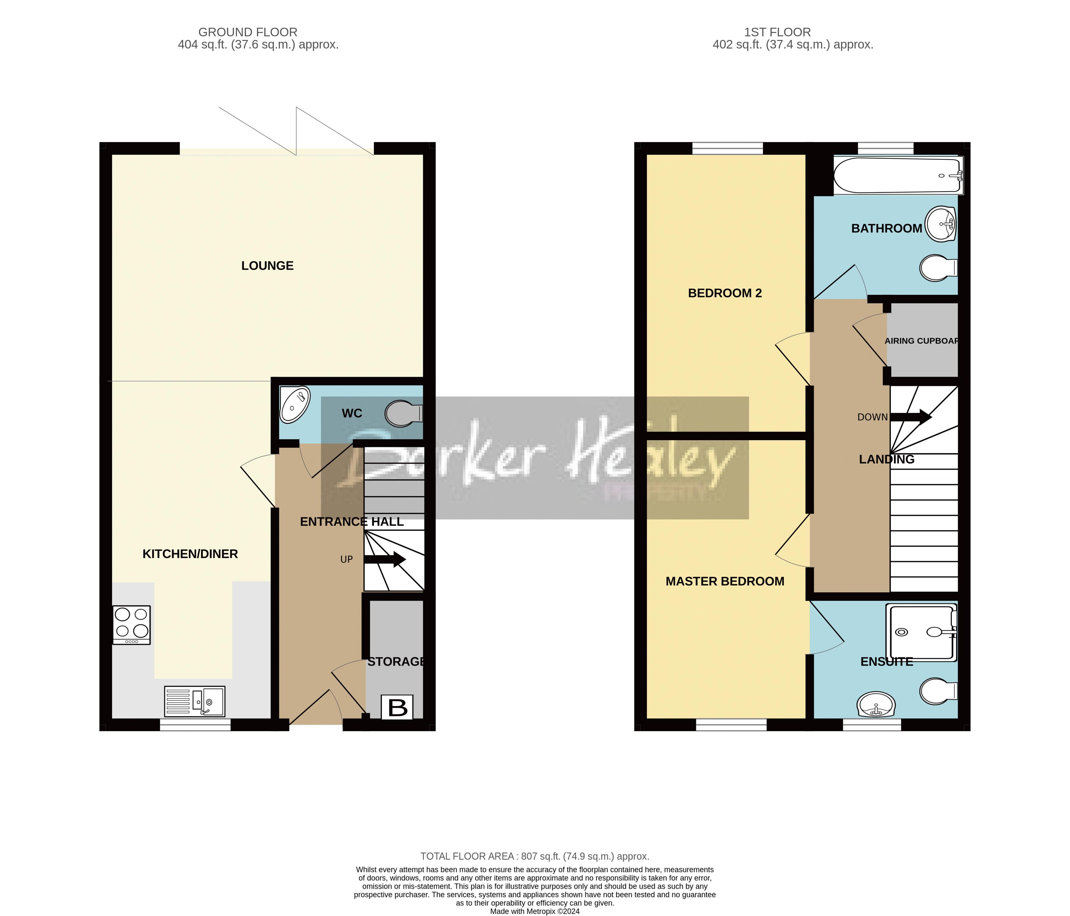 Floorplan for Tadgedale Avenue, Loggerheads, Market Drayton