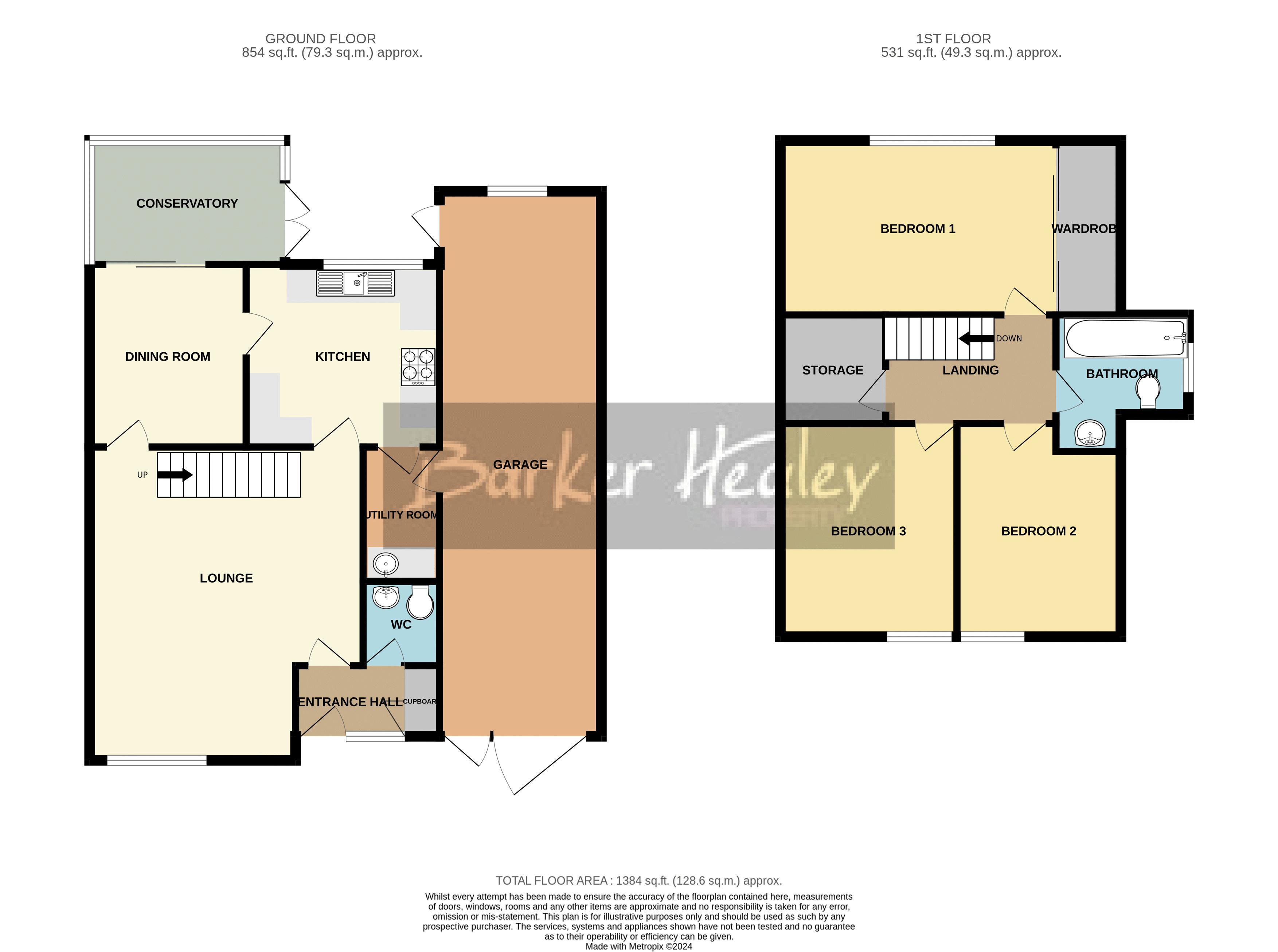 Floorplan for Strine Way, Newport
