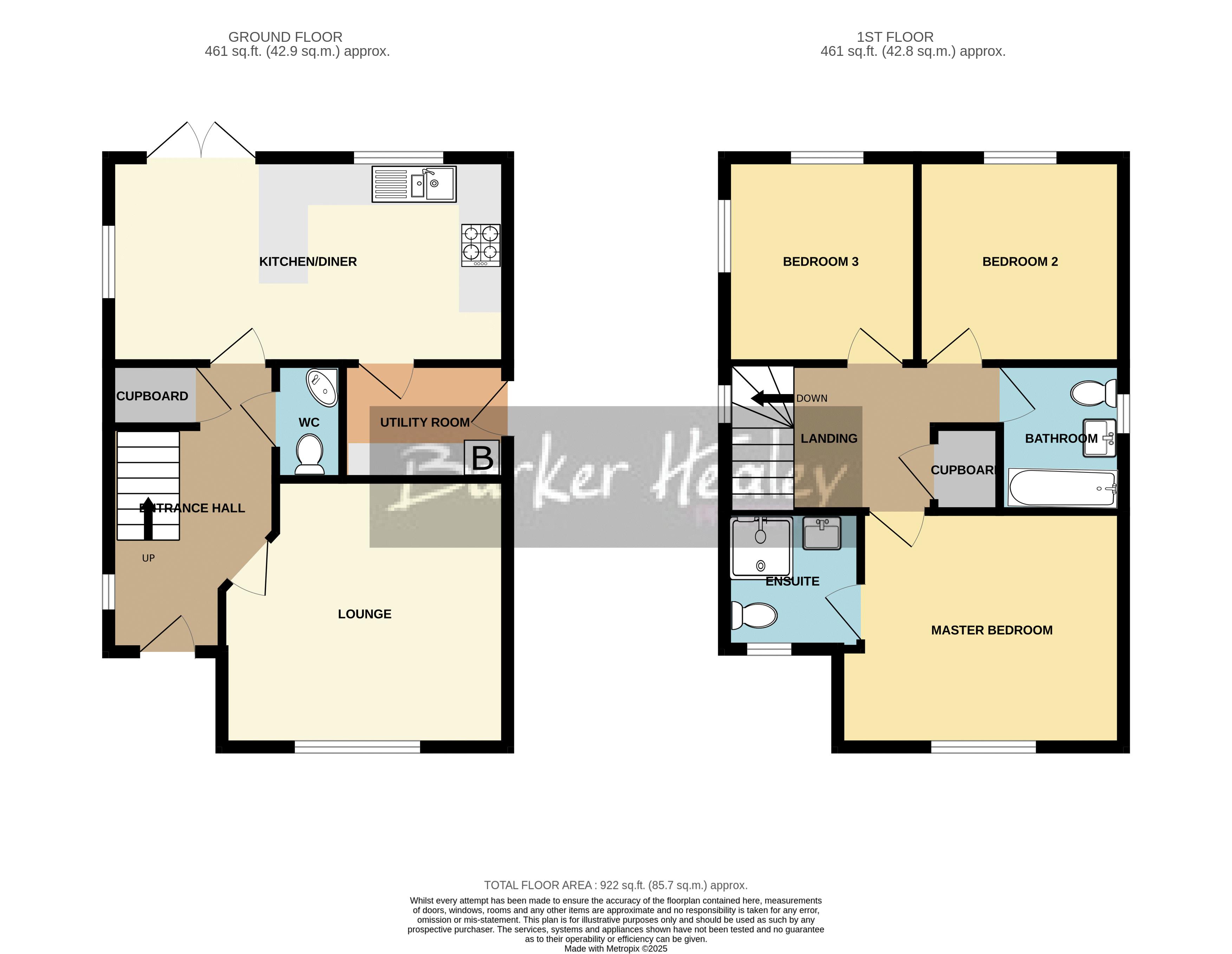 Floorplan for Churchill Close, Newport