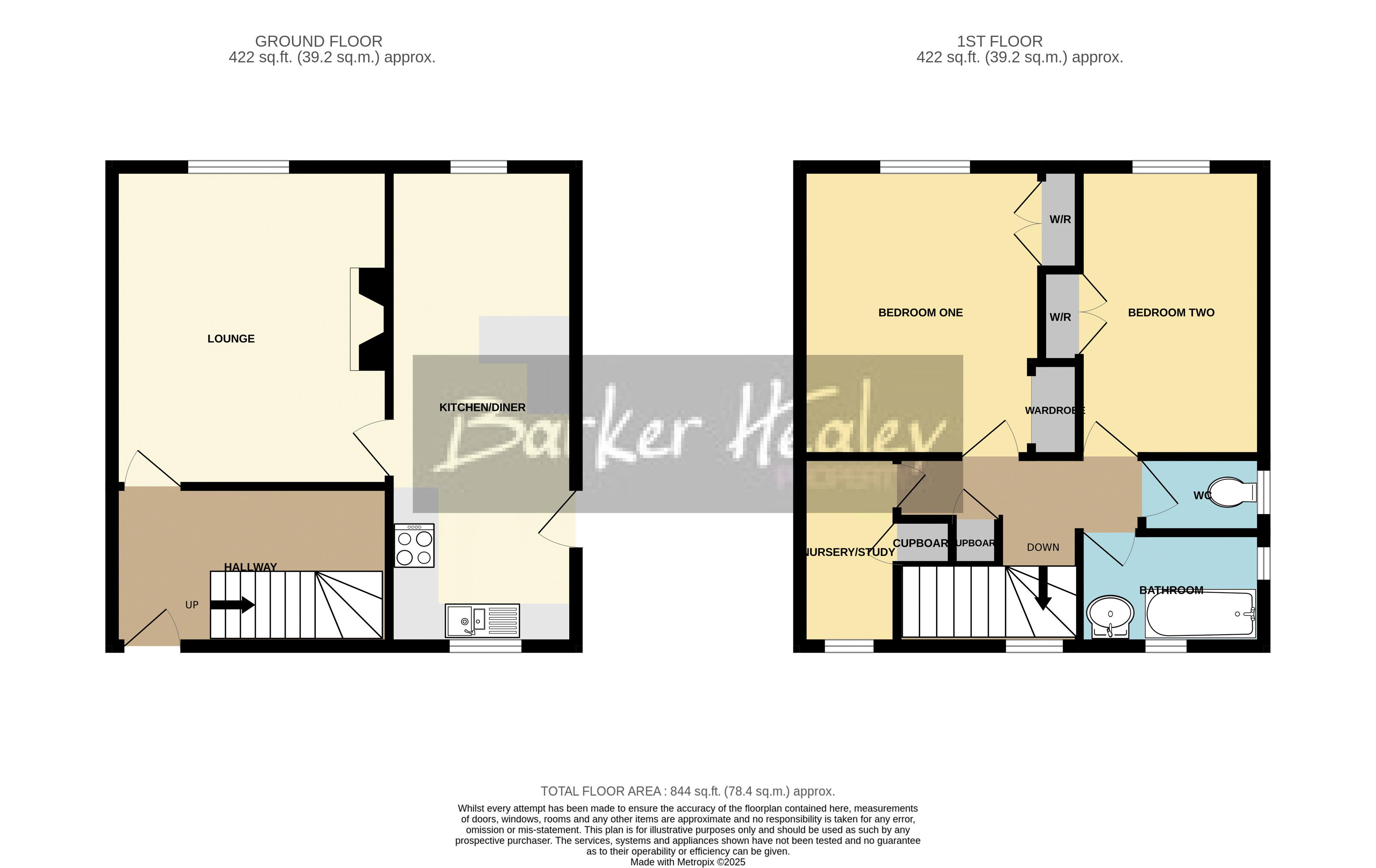 Floorplan for Boscobel Road, Buntingsdale, Market Drayton