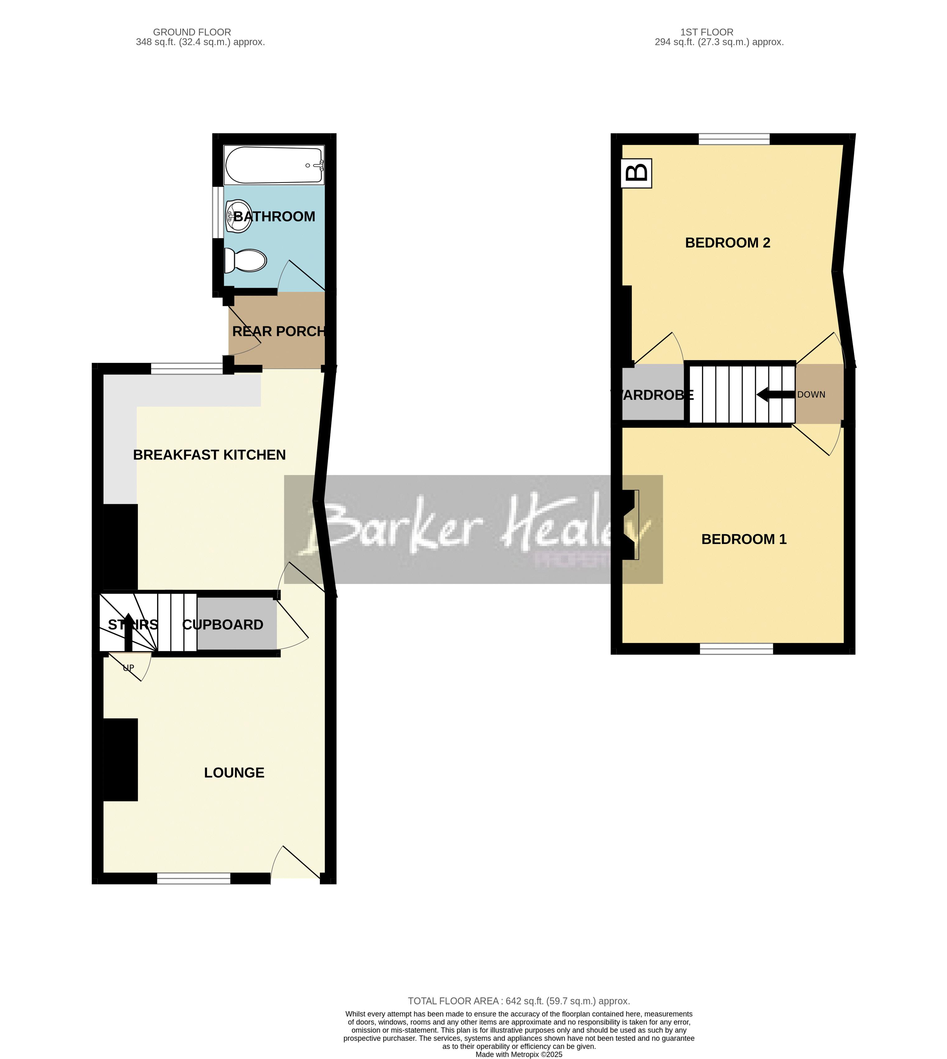 Floorplan for Upper Bar, Newport