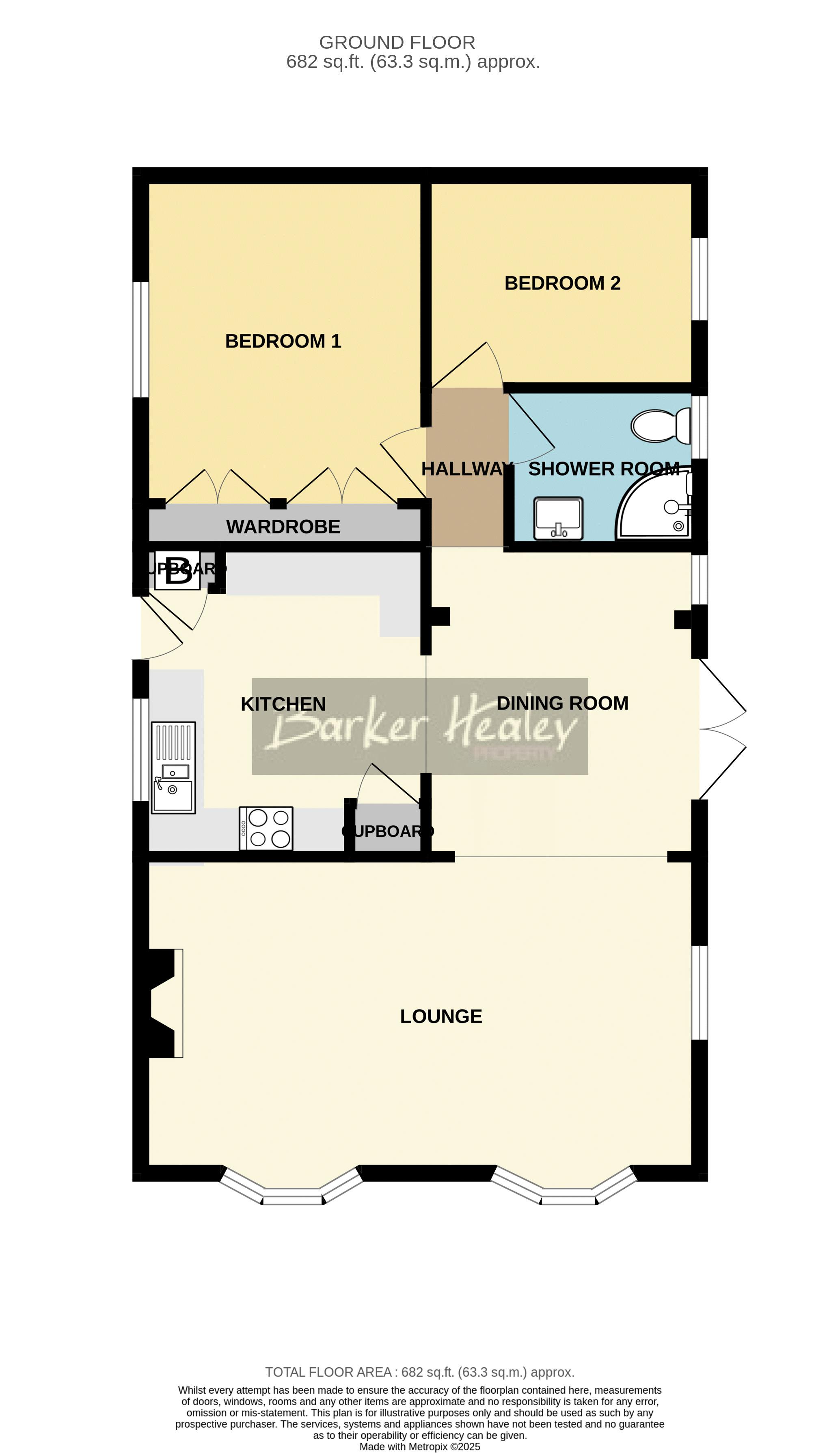 Floorplan for Craft Way, Breton Park, Muxton