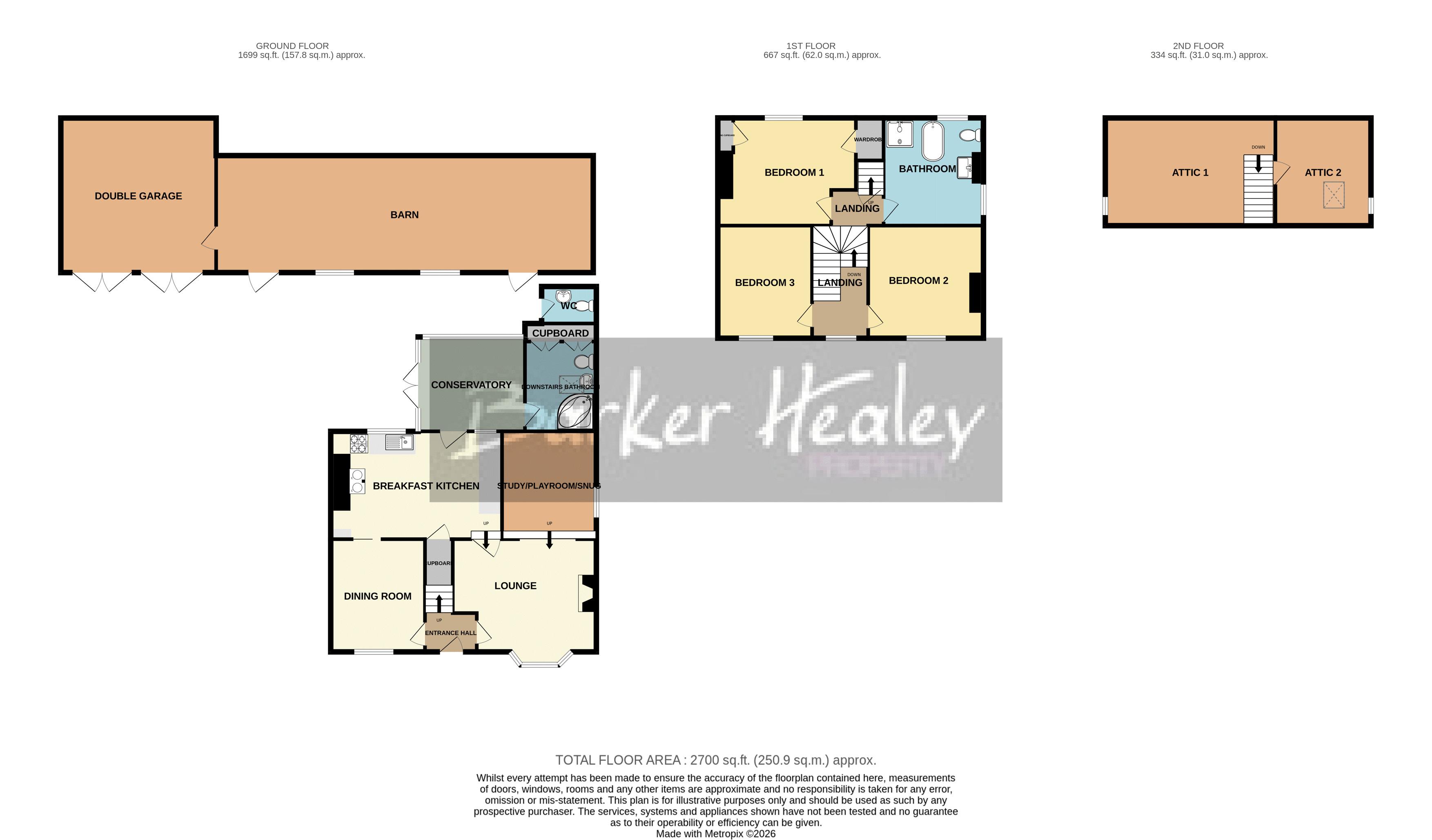Floorplan for Woodseaves, Stafford