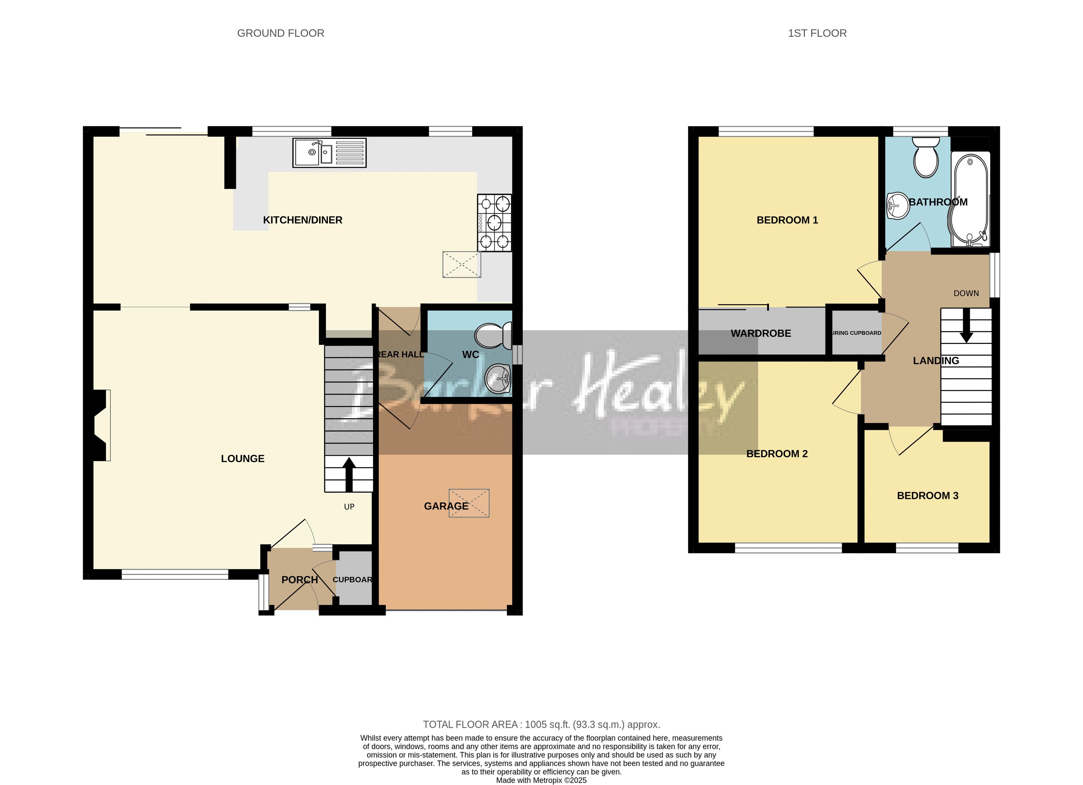Floorplan for Bramblewood, Broseley