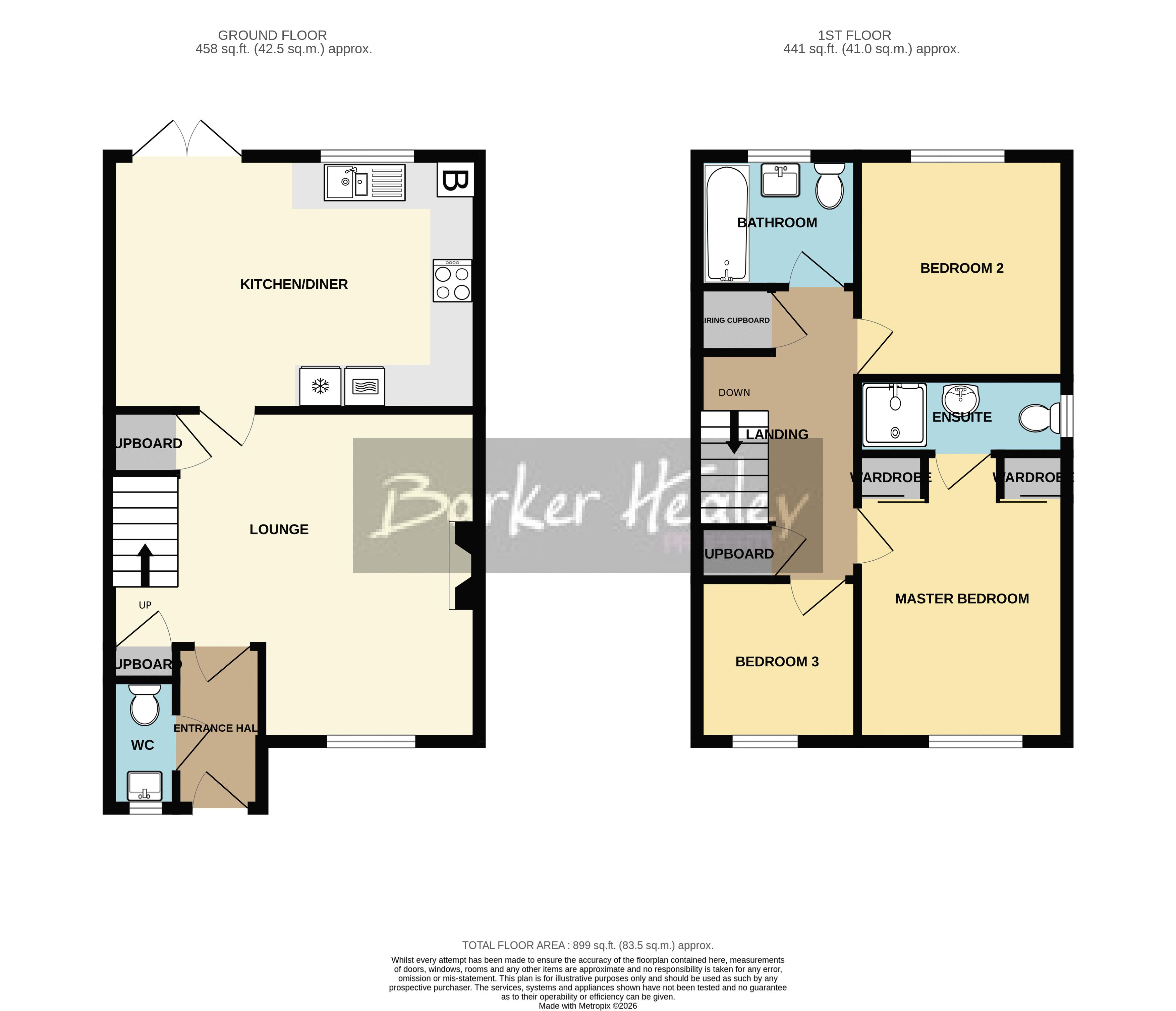 Floorplan for Pleaton Lane, Allscott